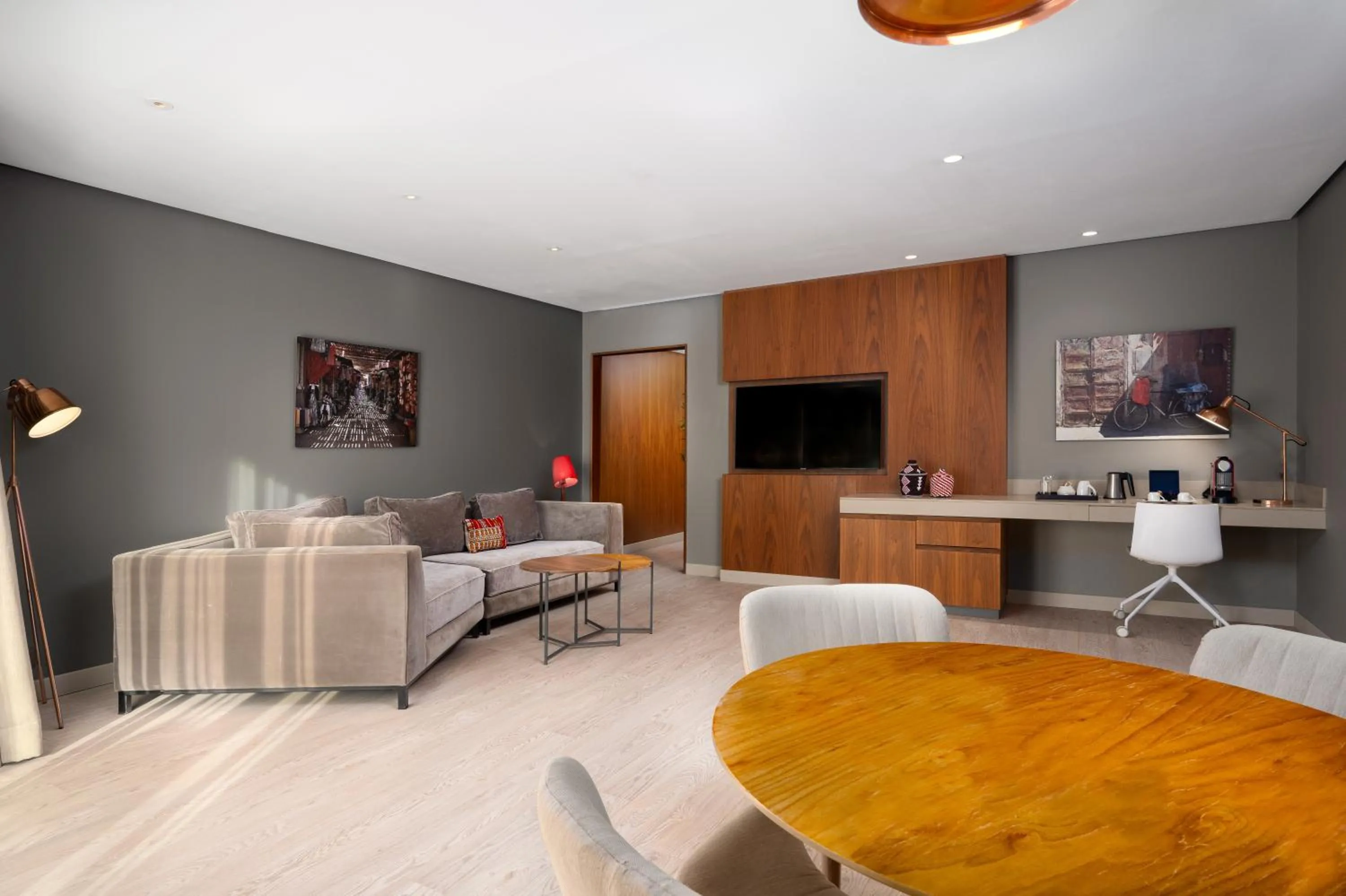 Seating area in Radisson Blu Marrakech, Carré Eden