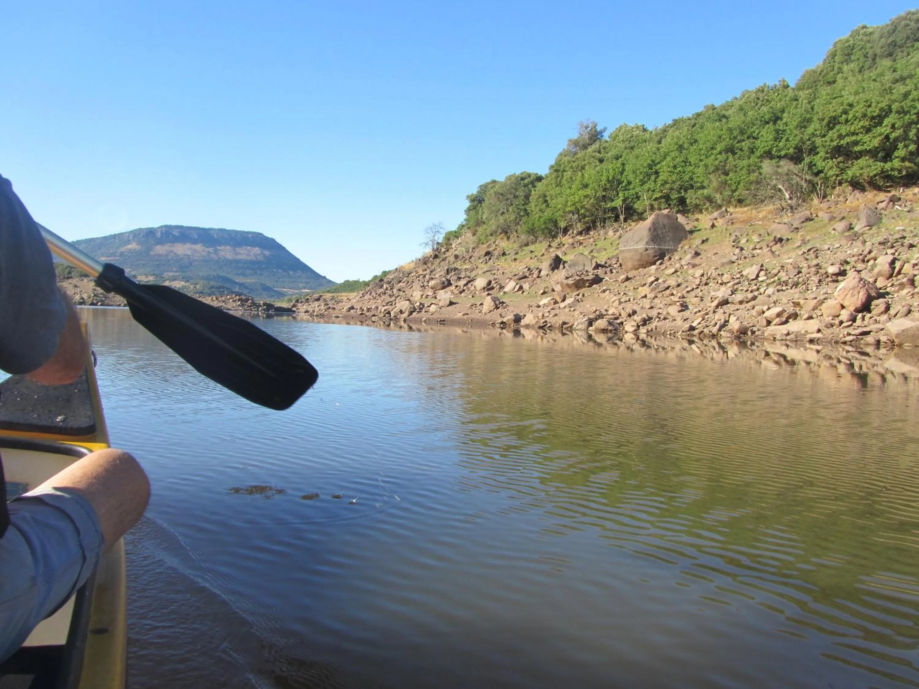 Natural landscape in Brancadoria B&B