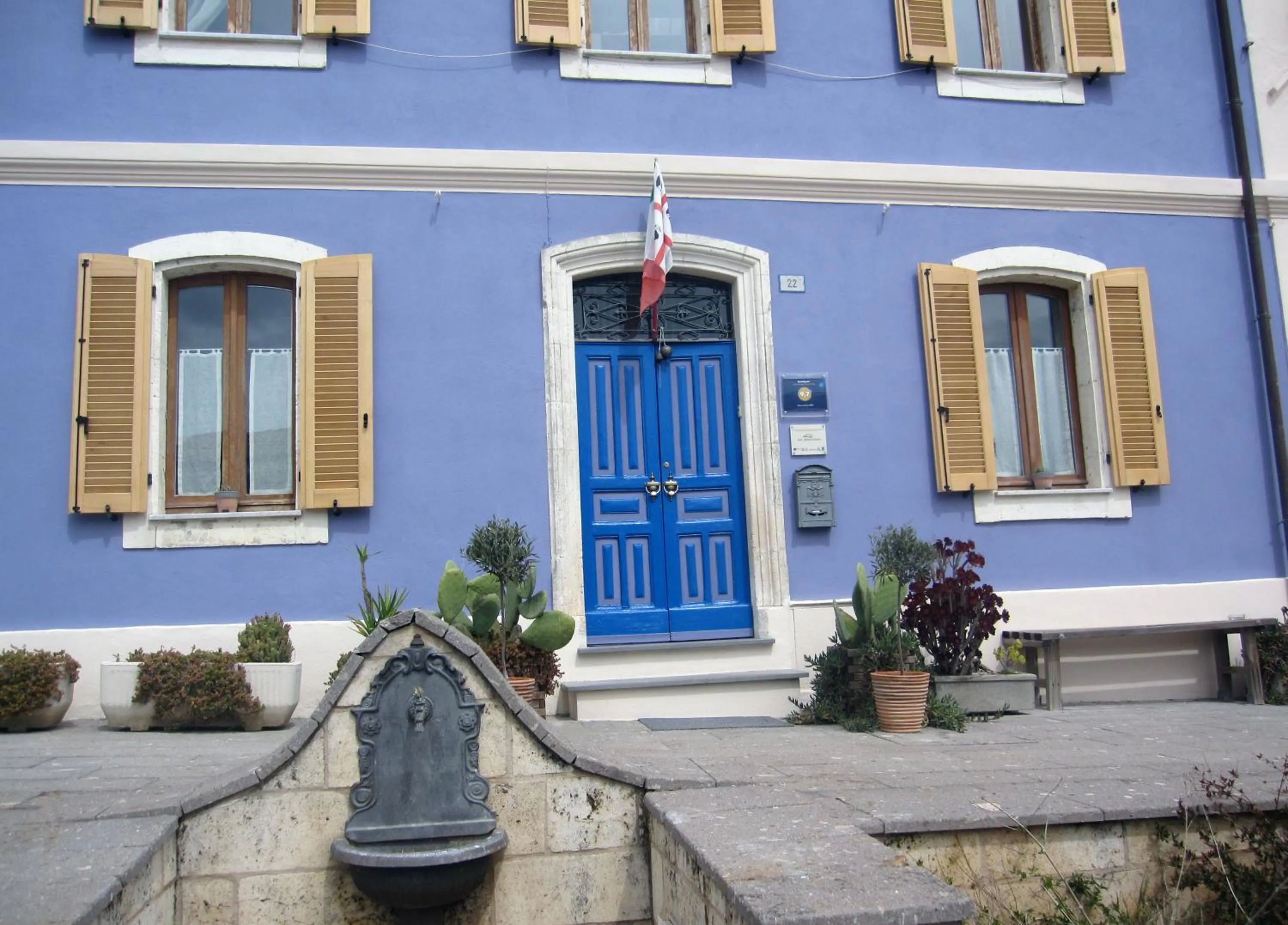 Facade/entrance in Brancadoria B&B