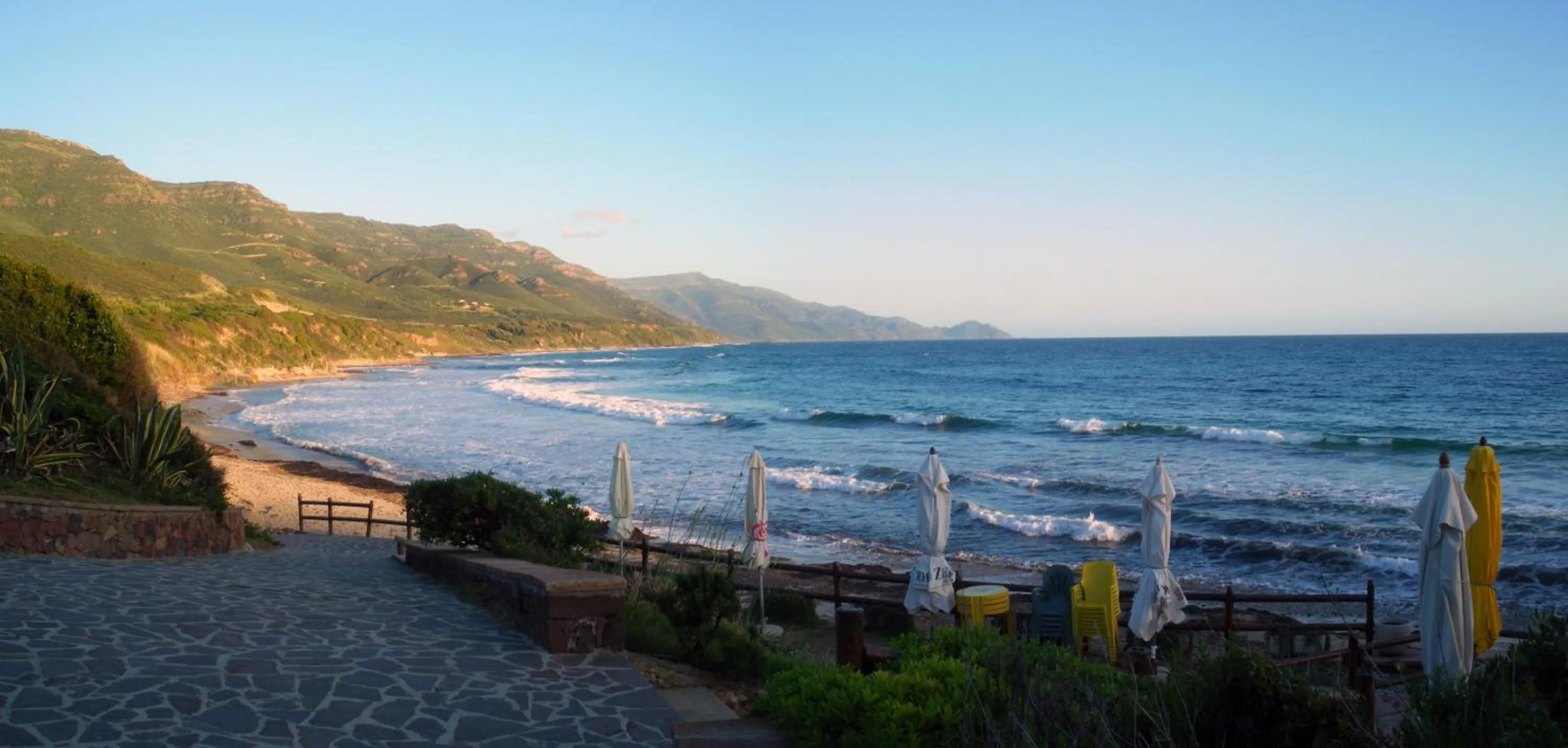 Beach in Brancadoria B&B