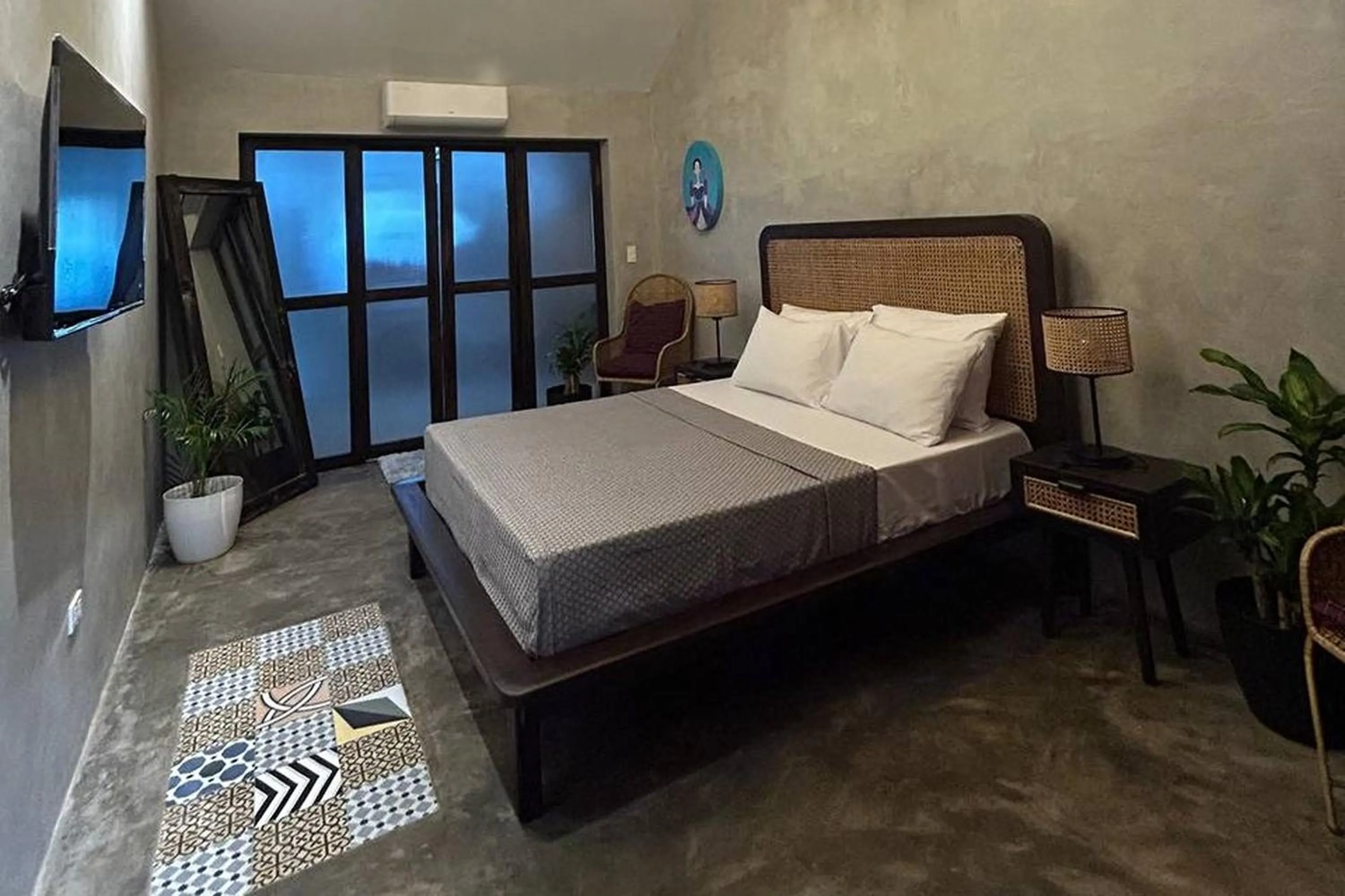 Bed in Balai Balatong Ilocos near Laoag Airport