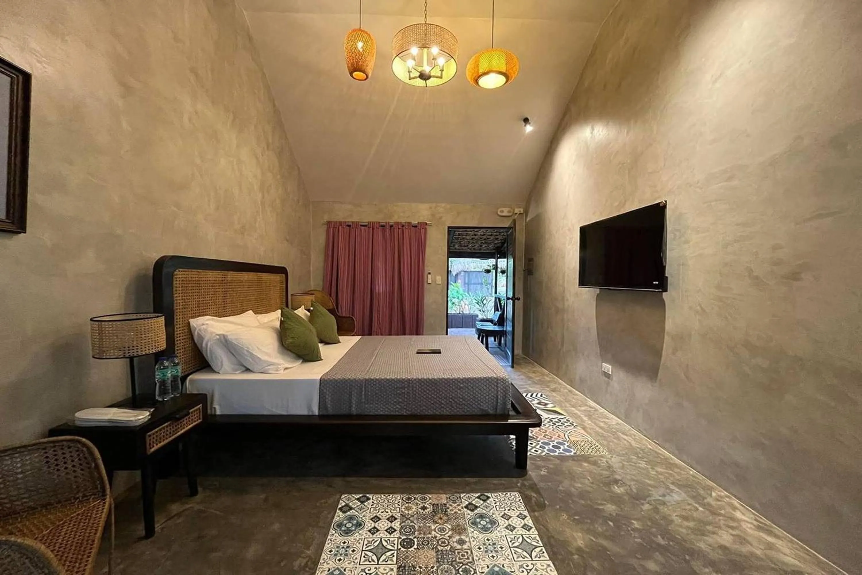 Bed in Balai Balatong Ilocos near Laoag Airport