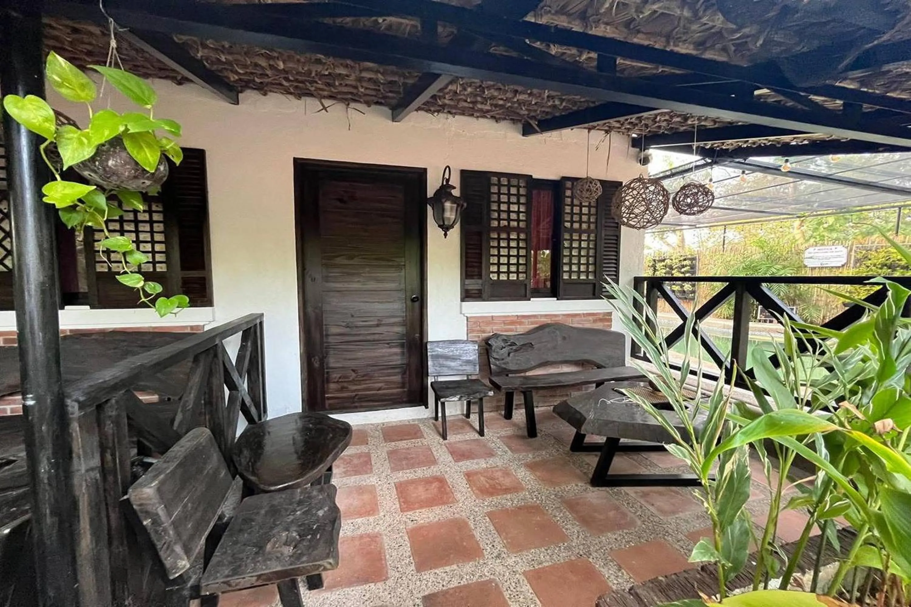 Living room in Balai Balatong Ilocos near Laoag Airport