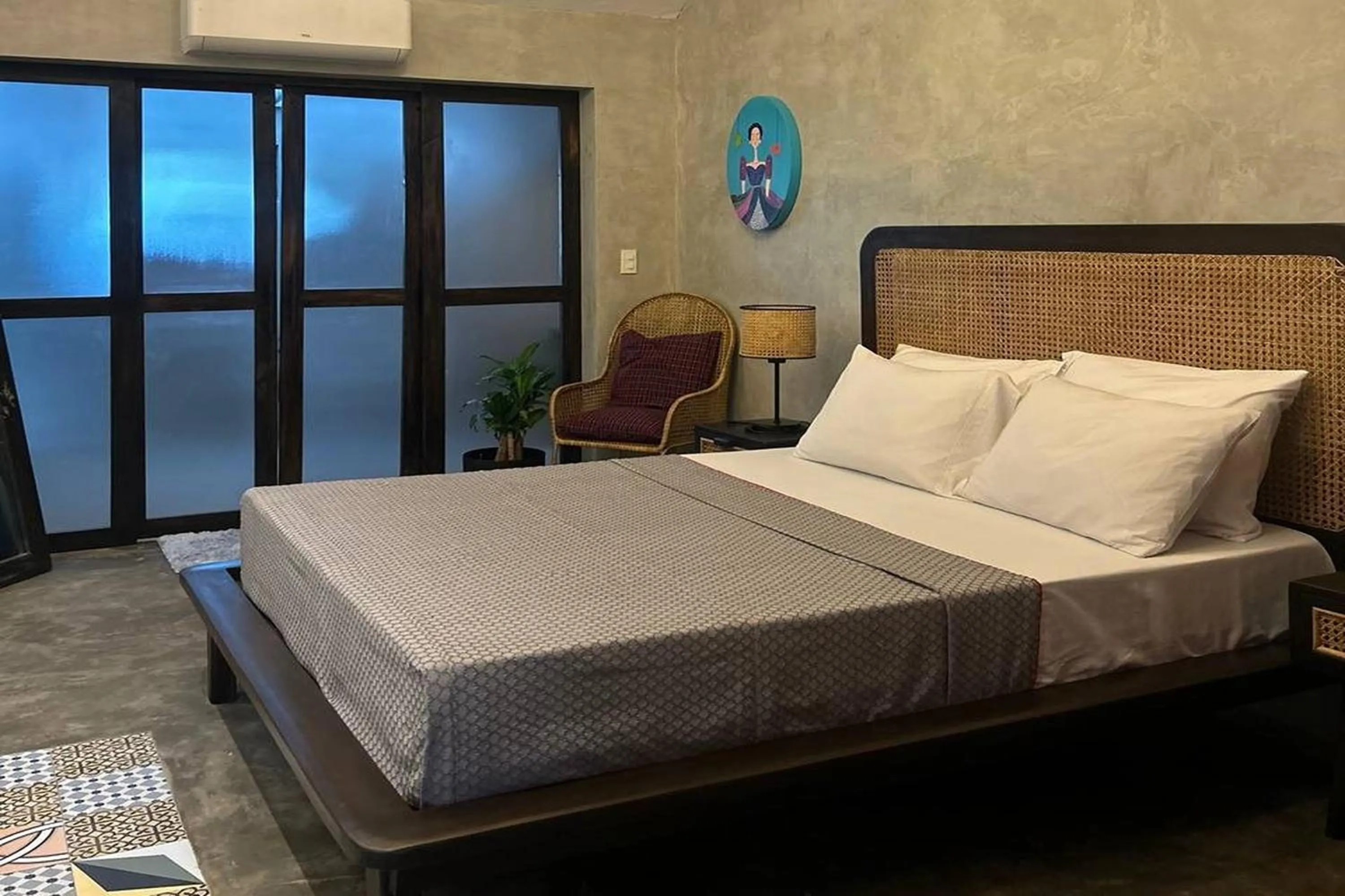 Bed in Balai Balatong Ilocos near Laoag Airport