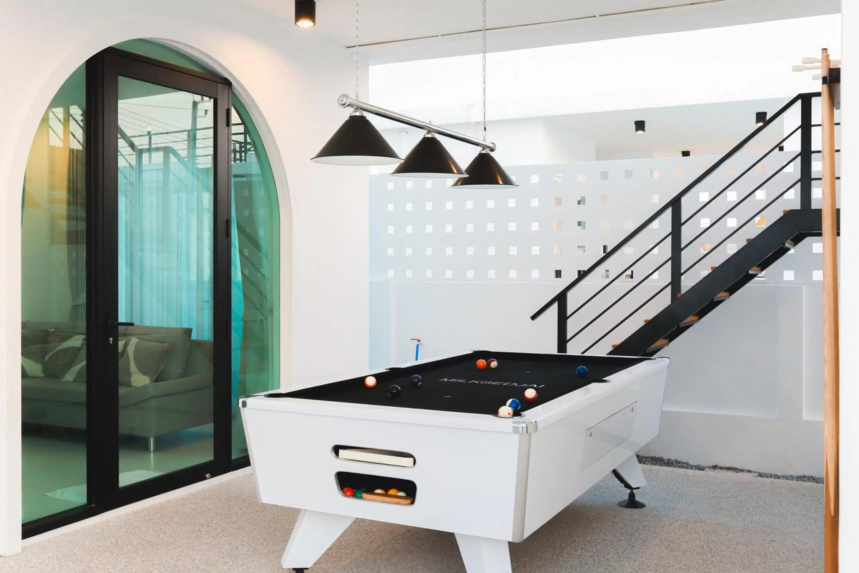 Billiard in The Modern Pool Villa Hua Hin