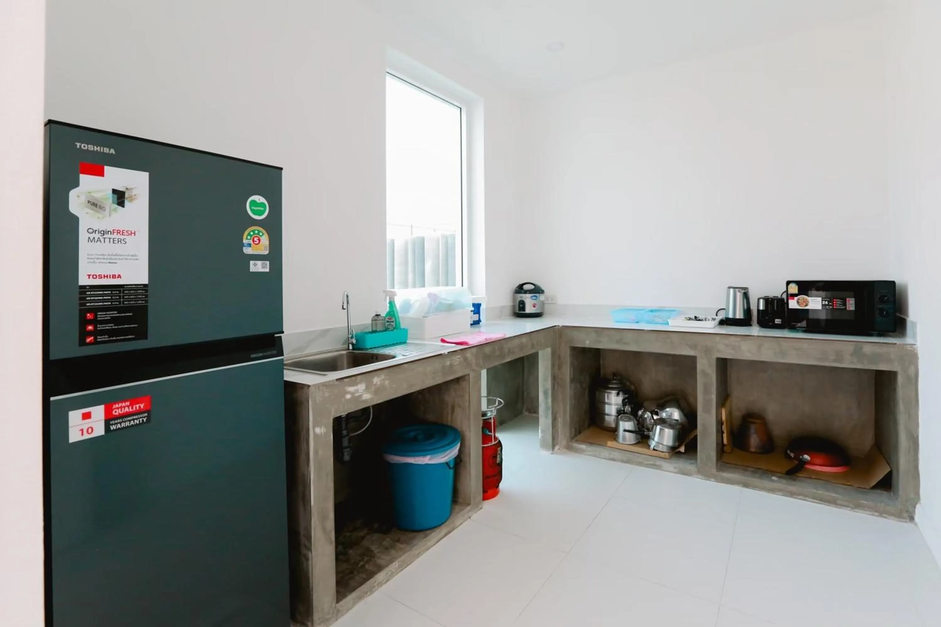 Kitchen or kitchenette in The Modern Pool Villa Hua Hin