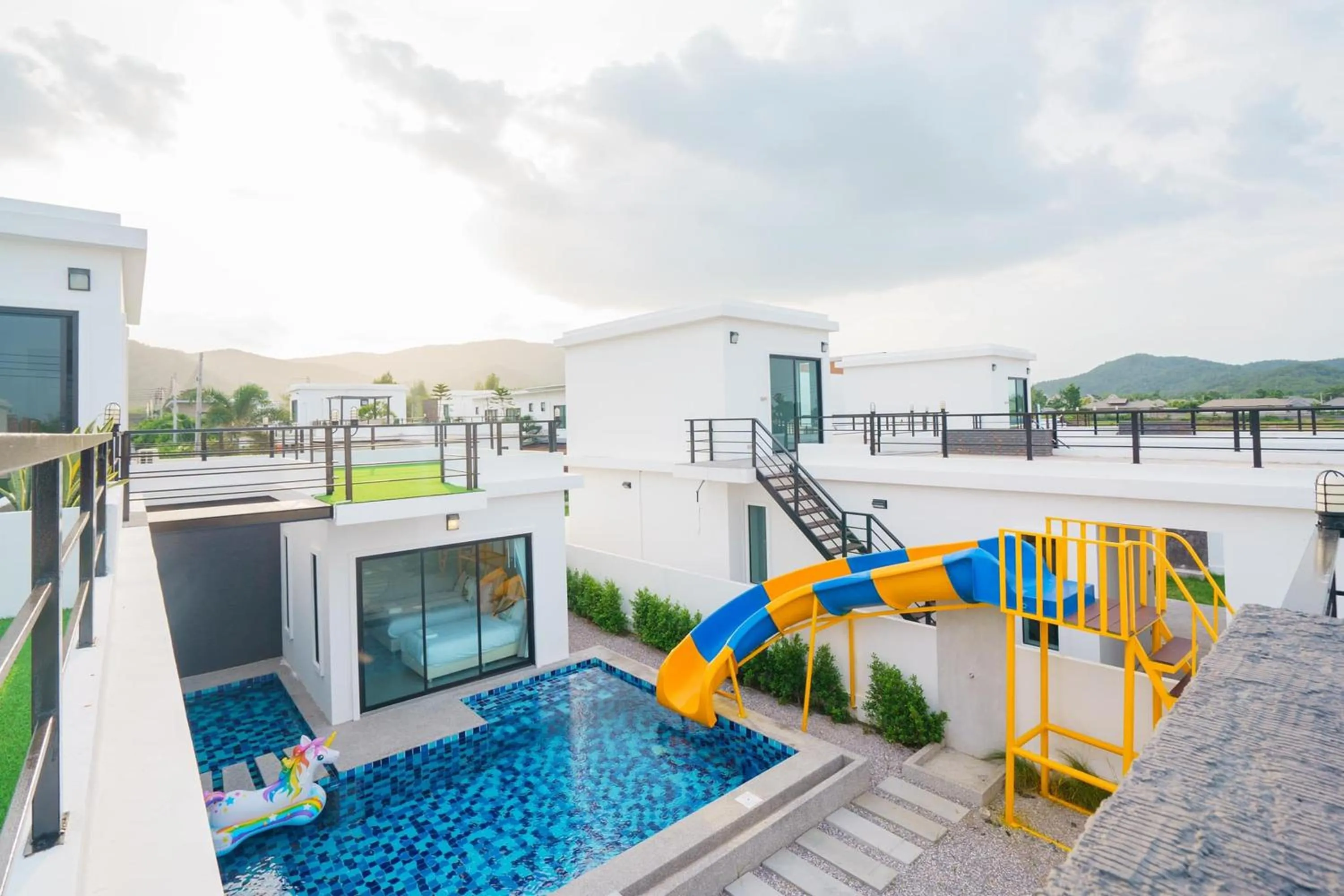 Property building in The Modern Pool Villa Hua Hin