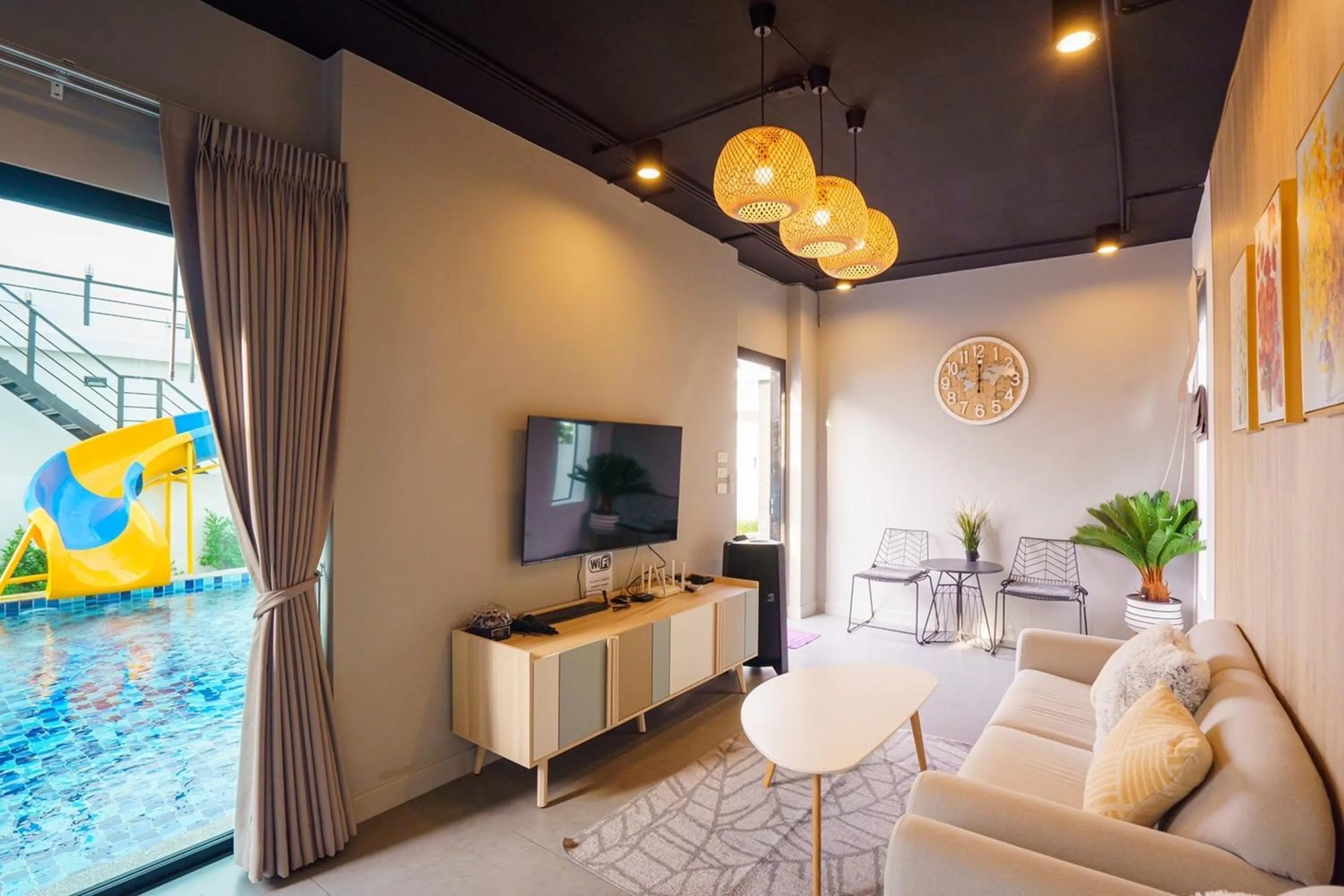 TV and multimedia in The Modern Pool Villa Hua Hin