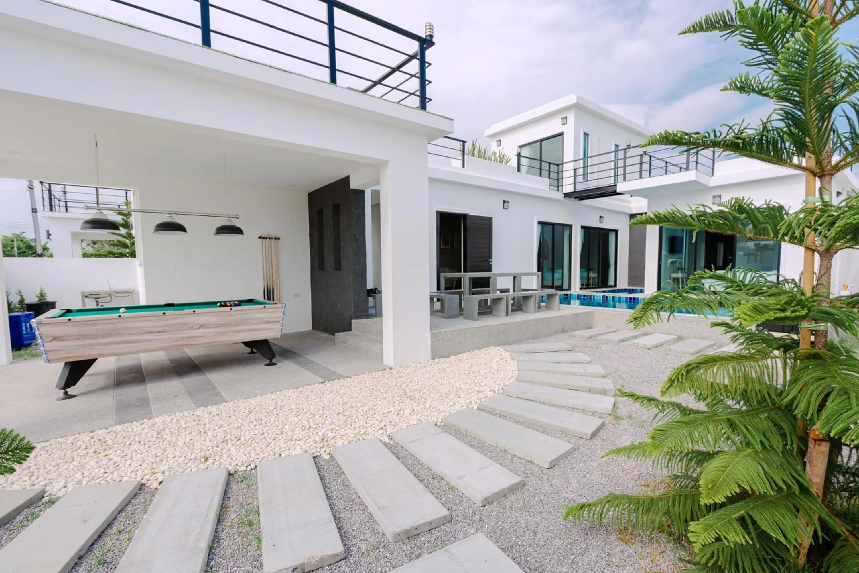 Property building in The Modern Pool Villa Hua Hin