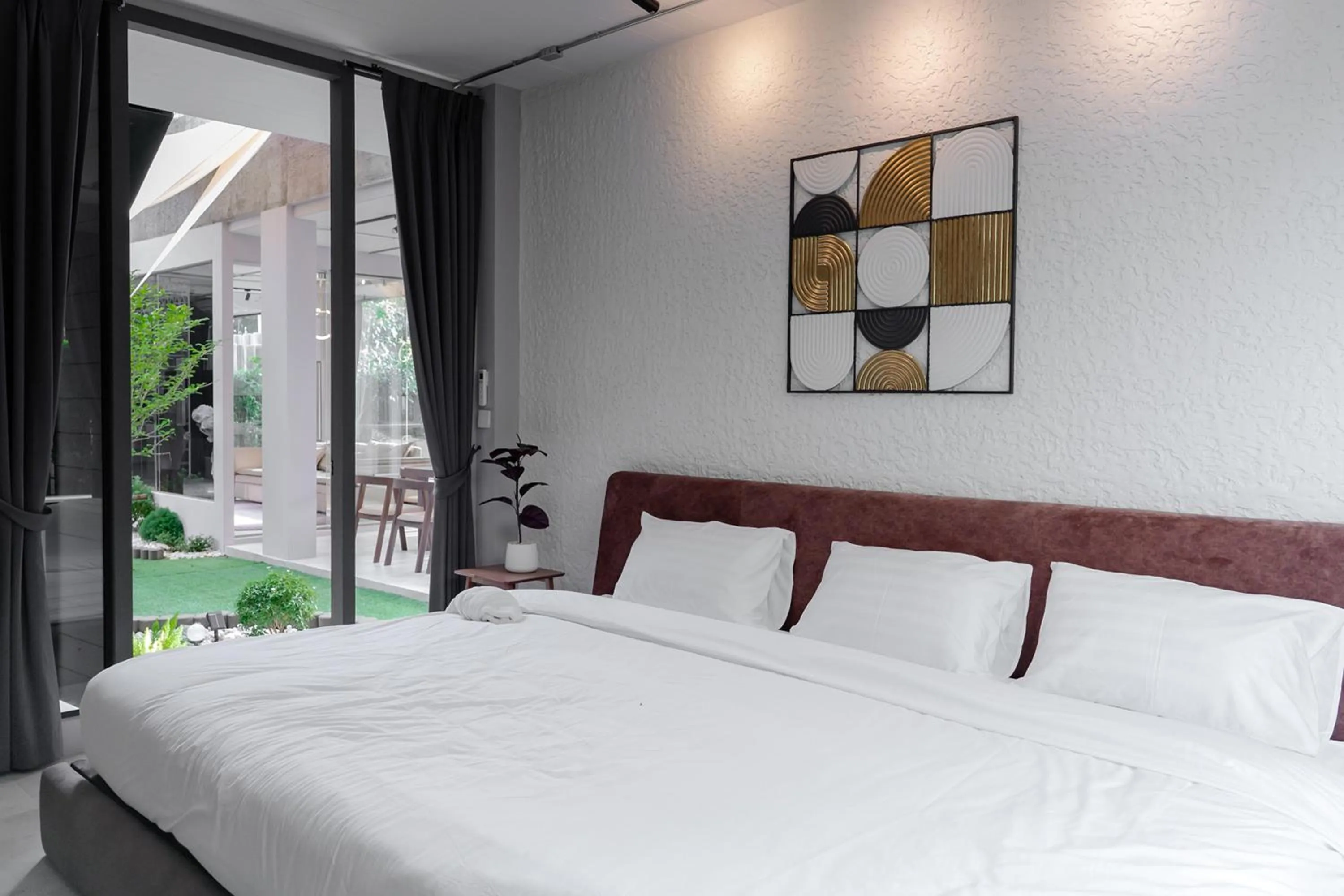 Bedroom in The Modern Pool Villa Hua Hin