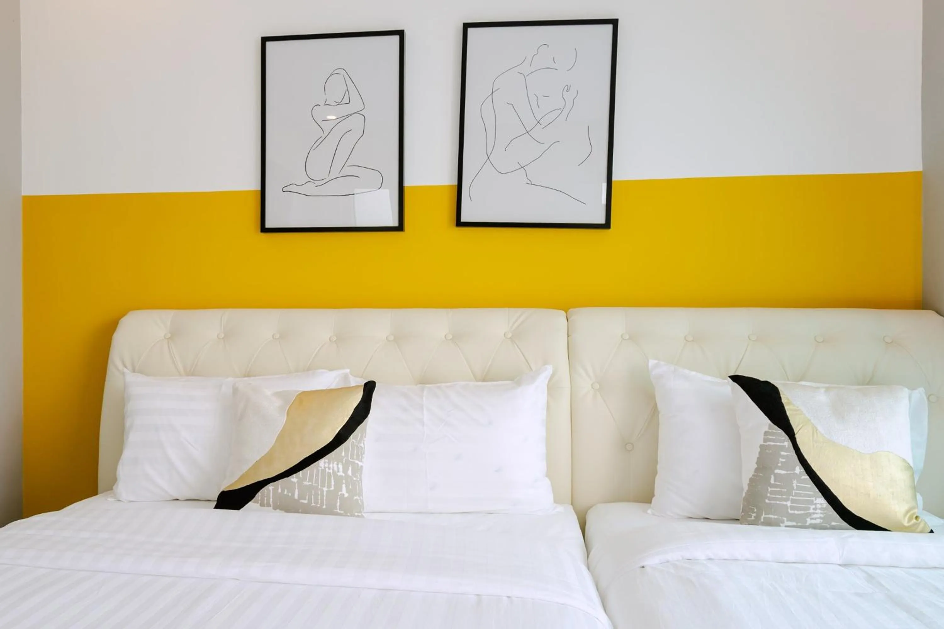 Bedroom in The Modern Pool Villa Hua Hin