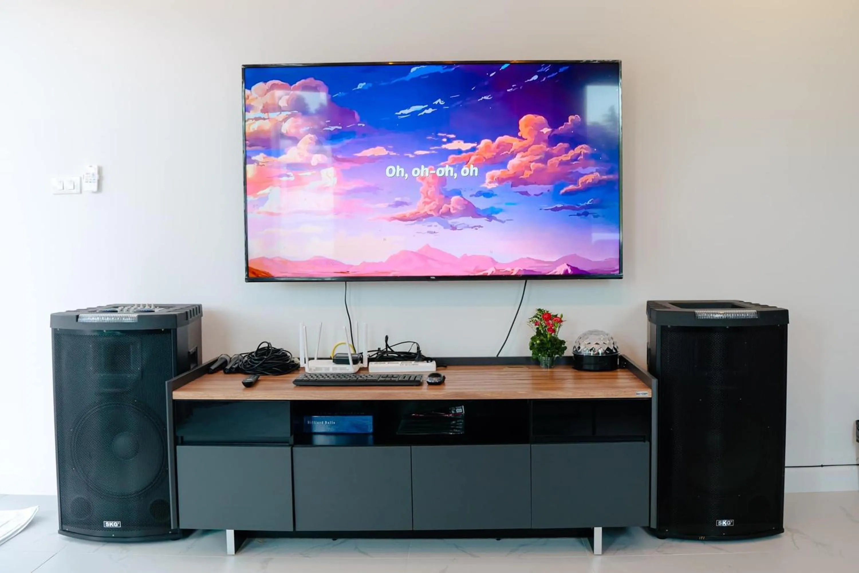 TV and multimedia in The Modern Pool Villa Hua Hin