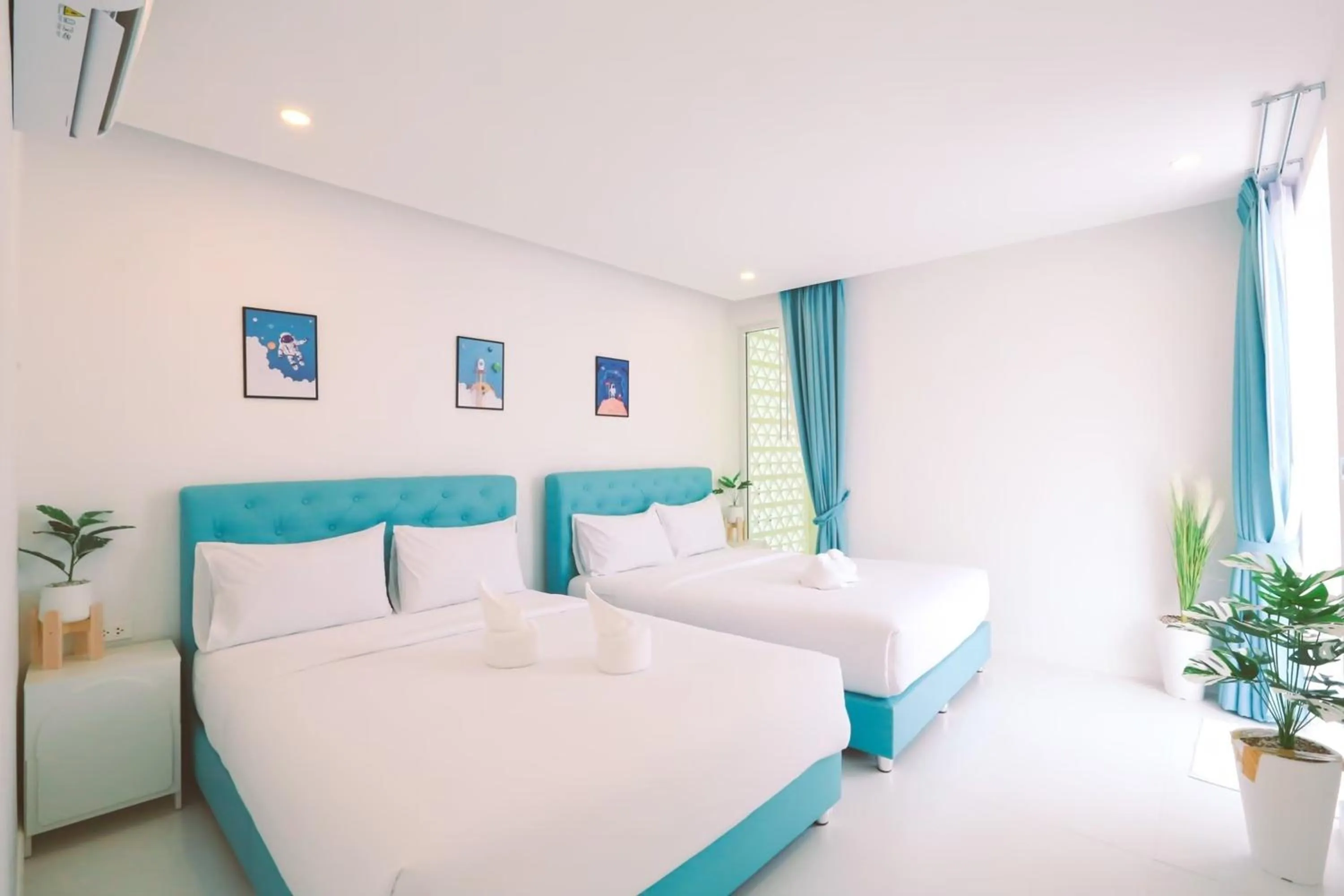 Bedroom in The Modern Pool Villa Hua Hin