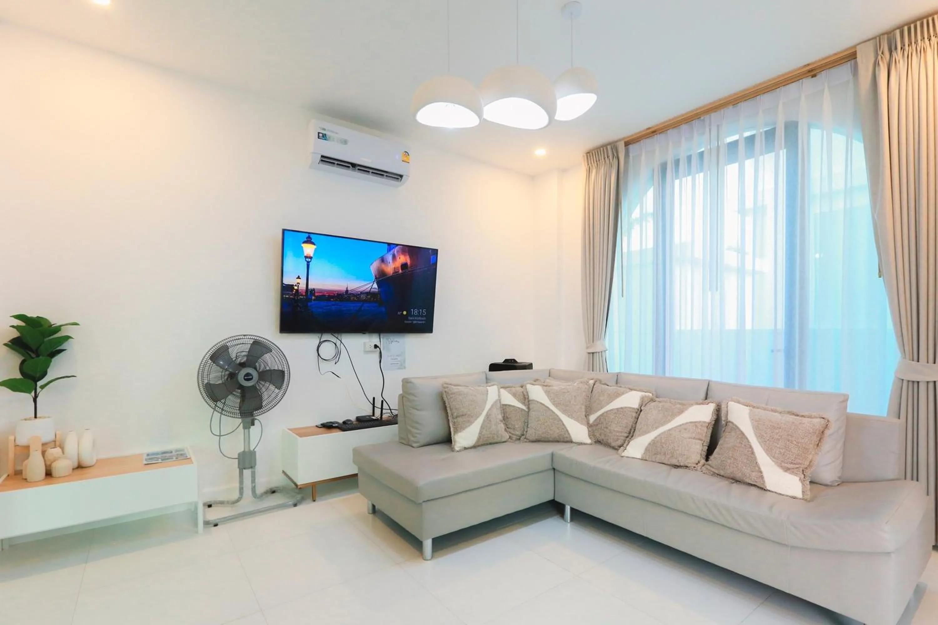 TV and multimedia in The Modern Pool Villa Hua Hin