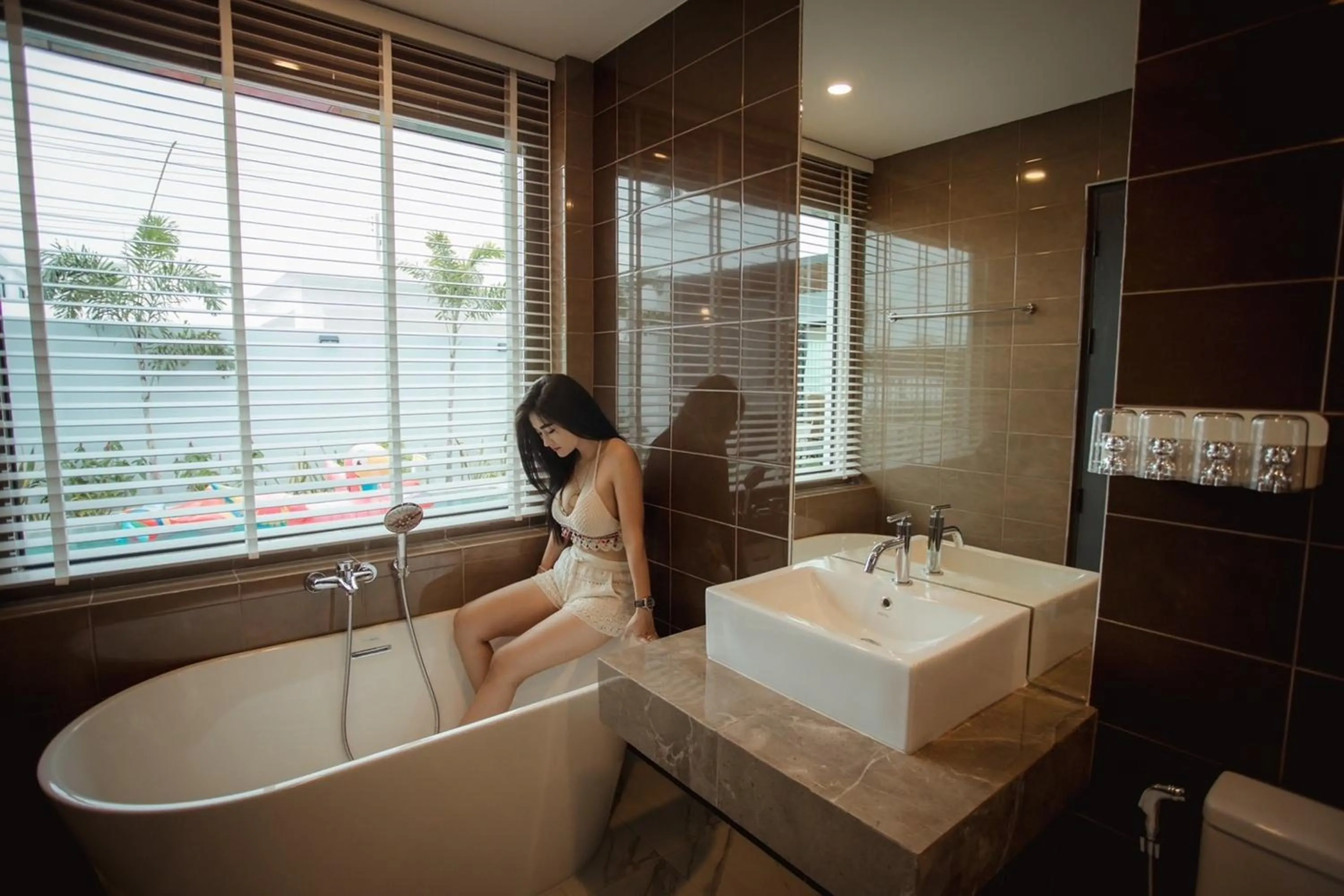 Bathroom in The Modern Pool Villa Hua Hin