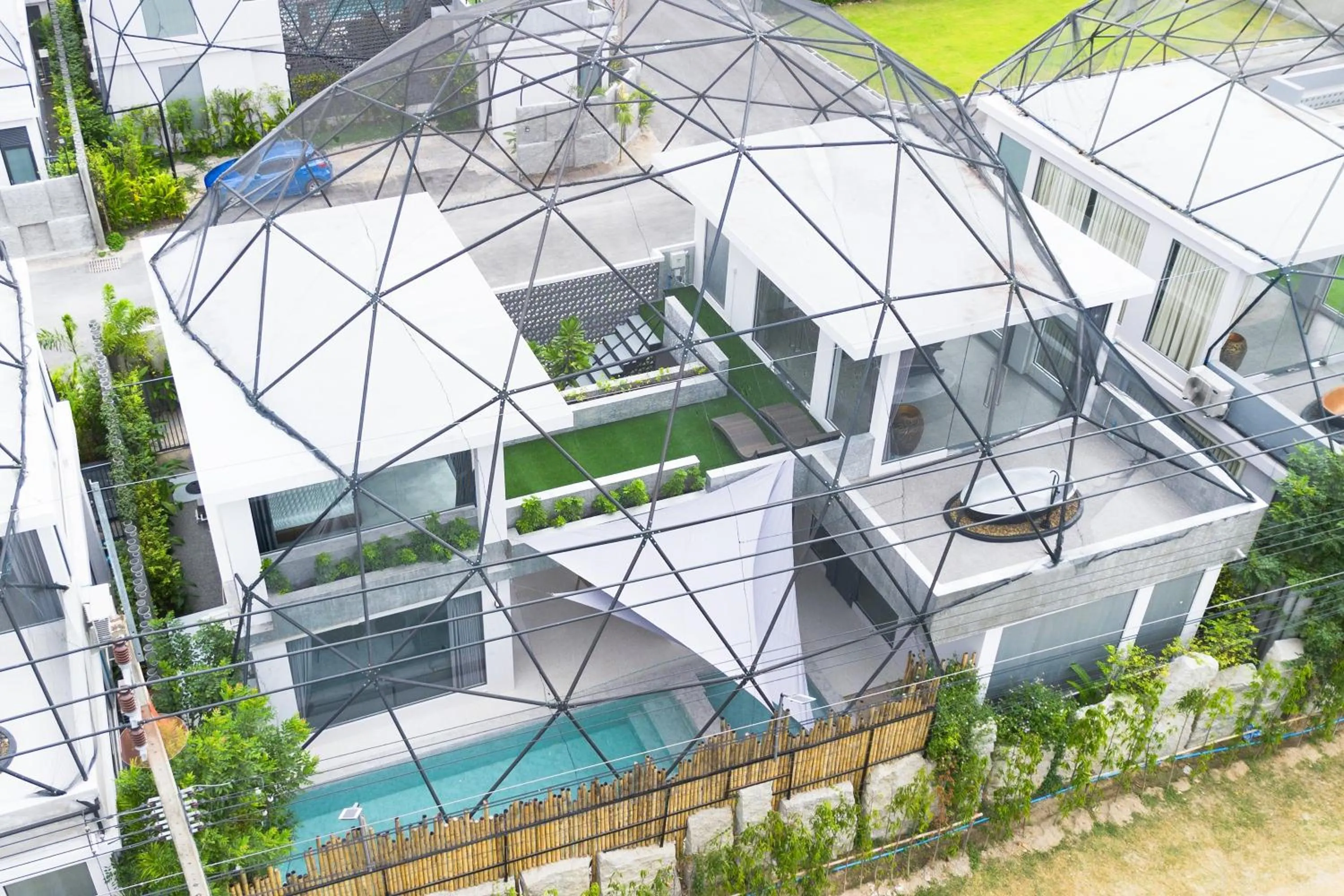 Property building in The Modern Pool Villa Hua Hin