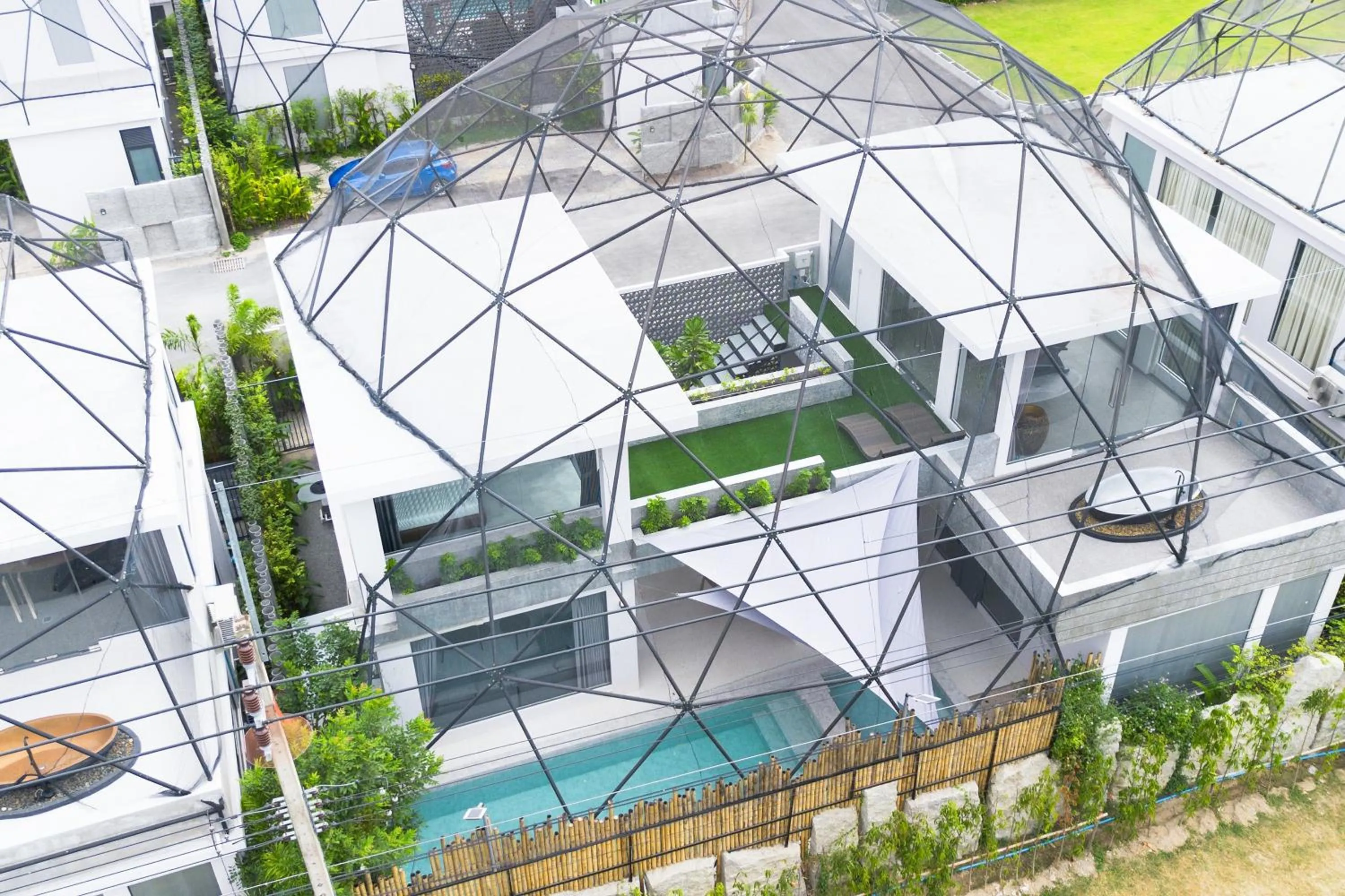 Property building in The Modern Pool Villa Hua Hin