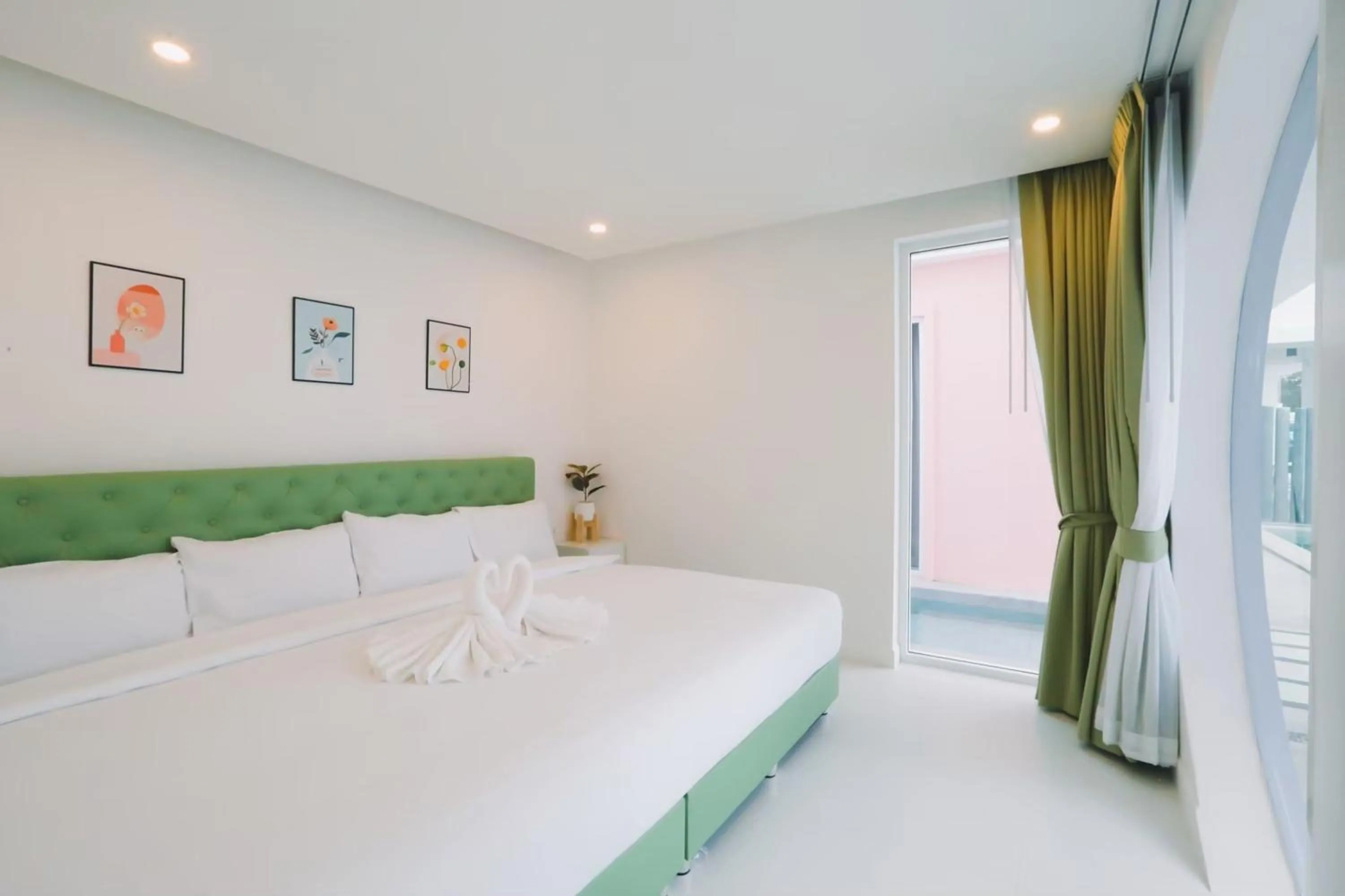 Bedroom in The Modern Pool Villa Hua Hin