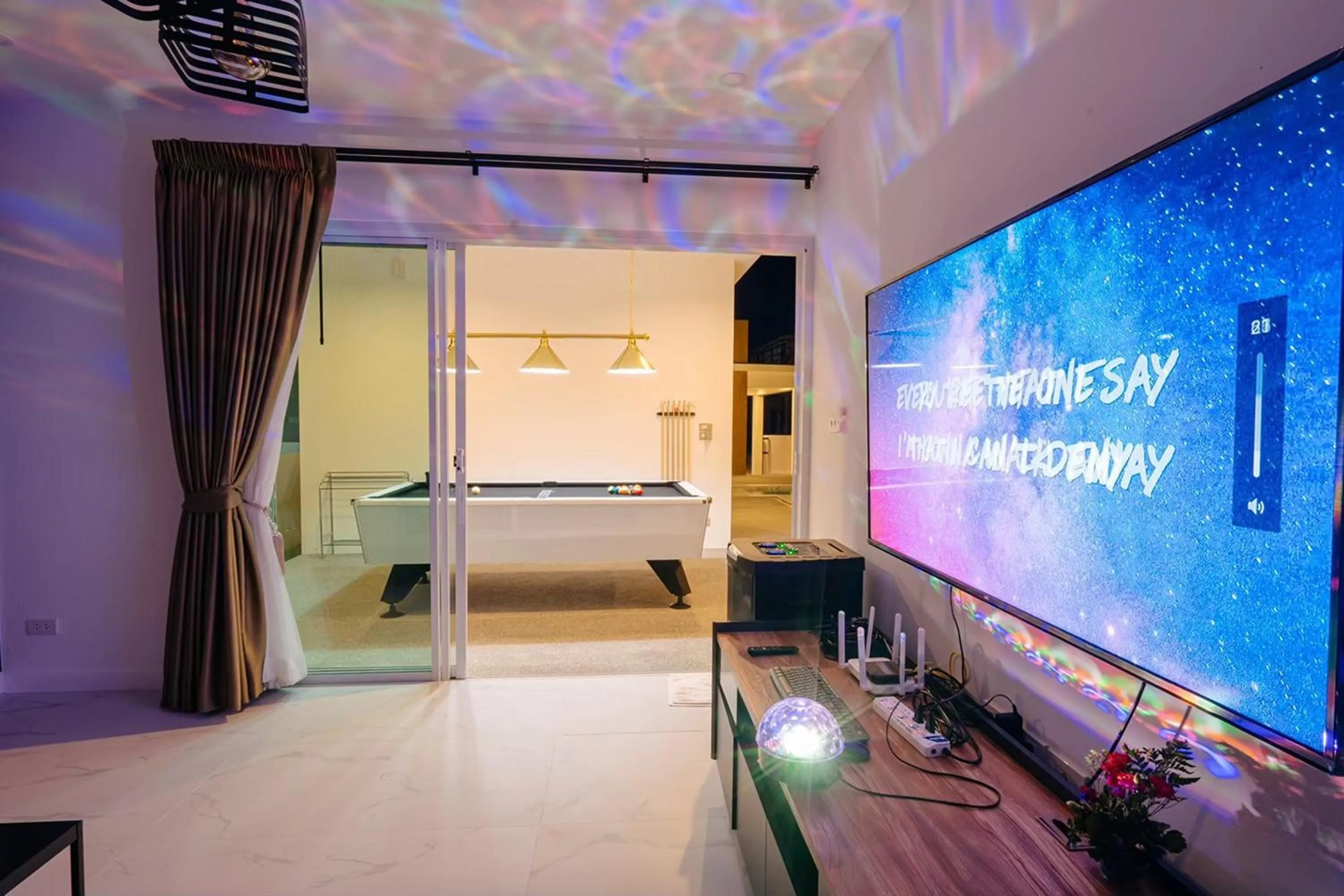 TV and multimedia in The Modern Pool Villa Hua Hin