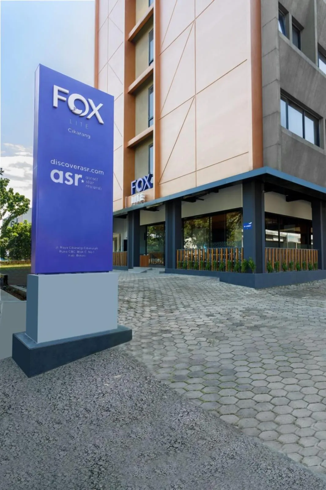 Property logo or sign in FOX Lite Hotel Cikarang