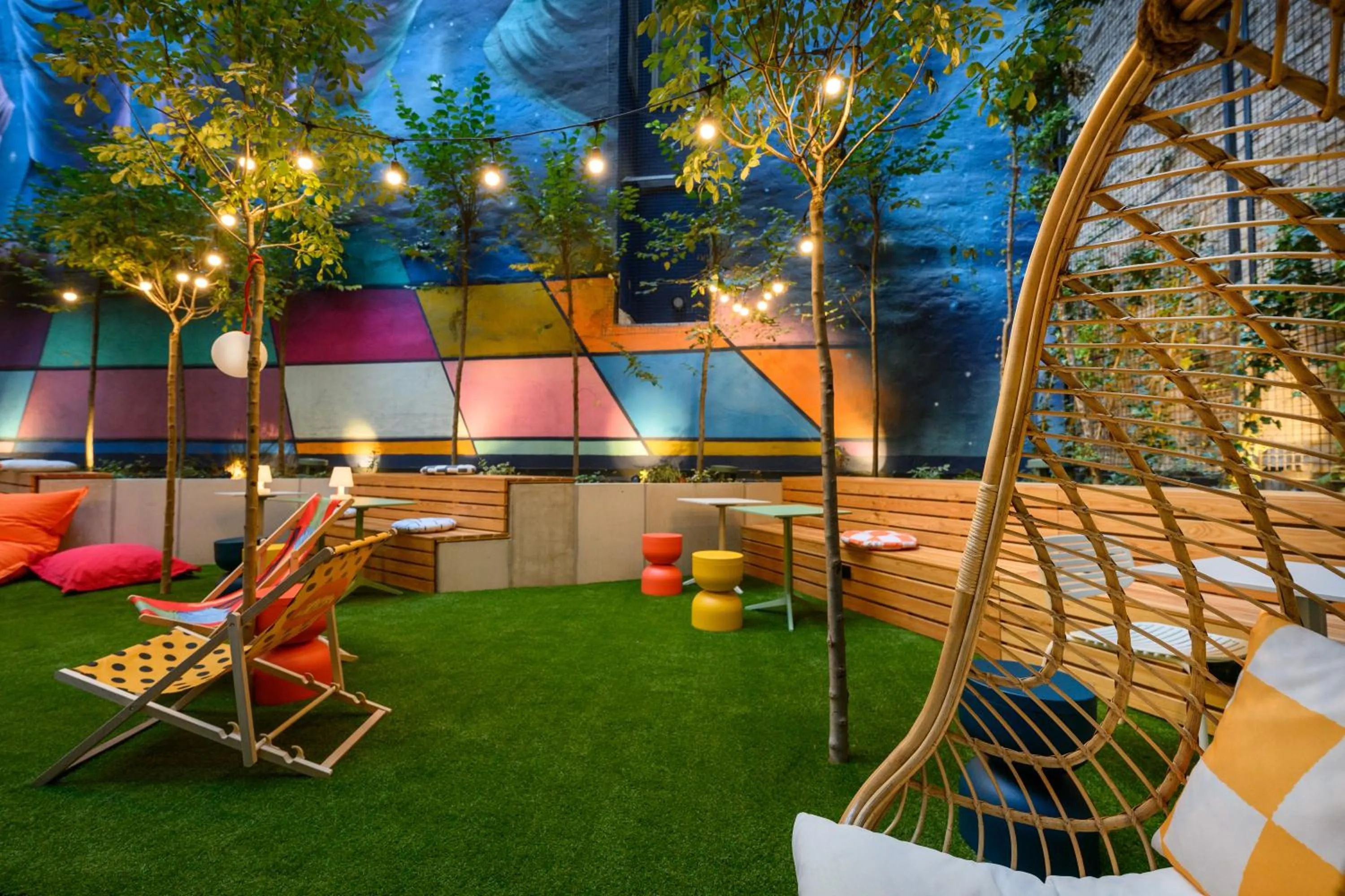 Patio in JO&JOE Budapest