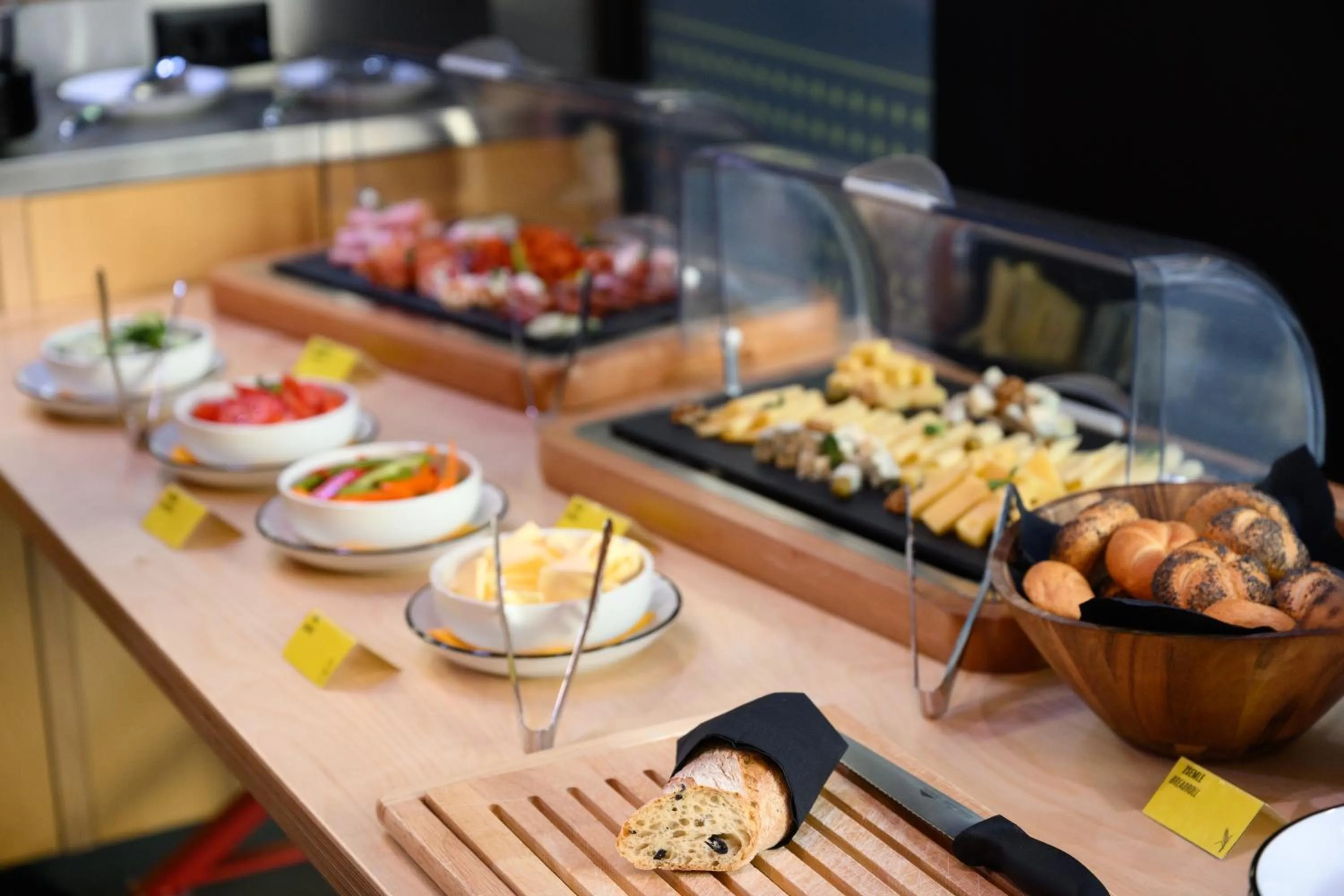 Buffet breakfast in JO&JOE Budapest