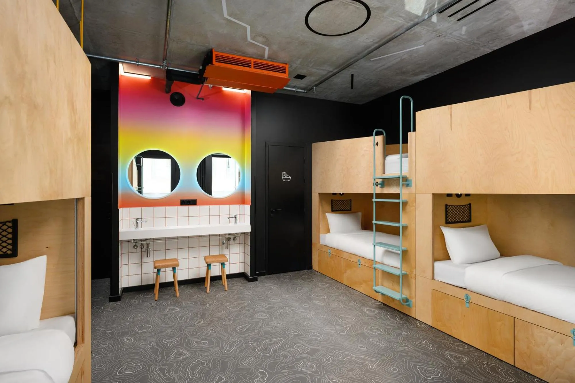 Bed in JO&JOE Budapest