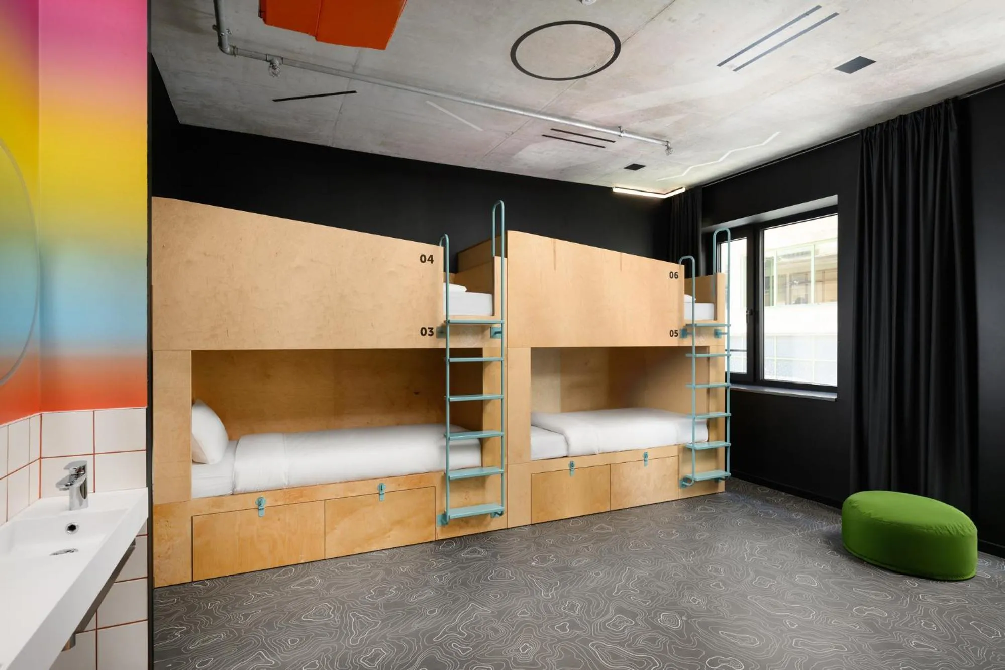 Bed in JO&JOE Budapest