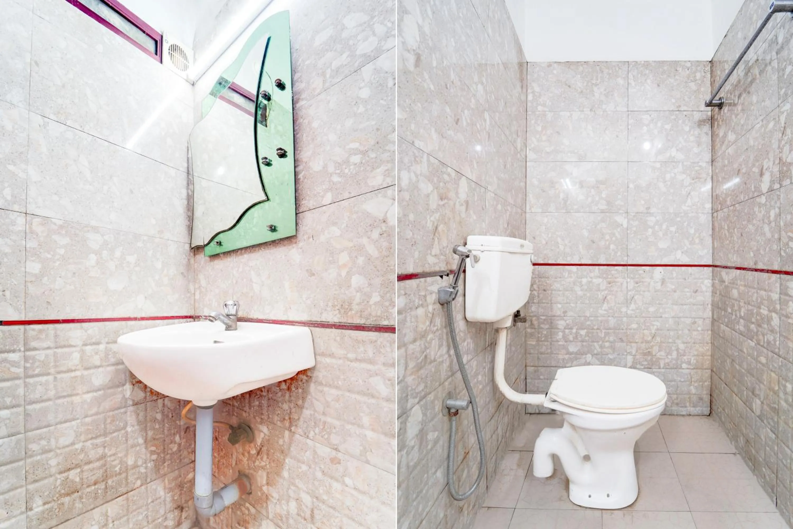 Bathroom in Hotel O DH Road Ernakulam