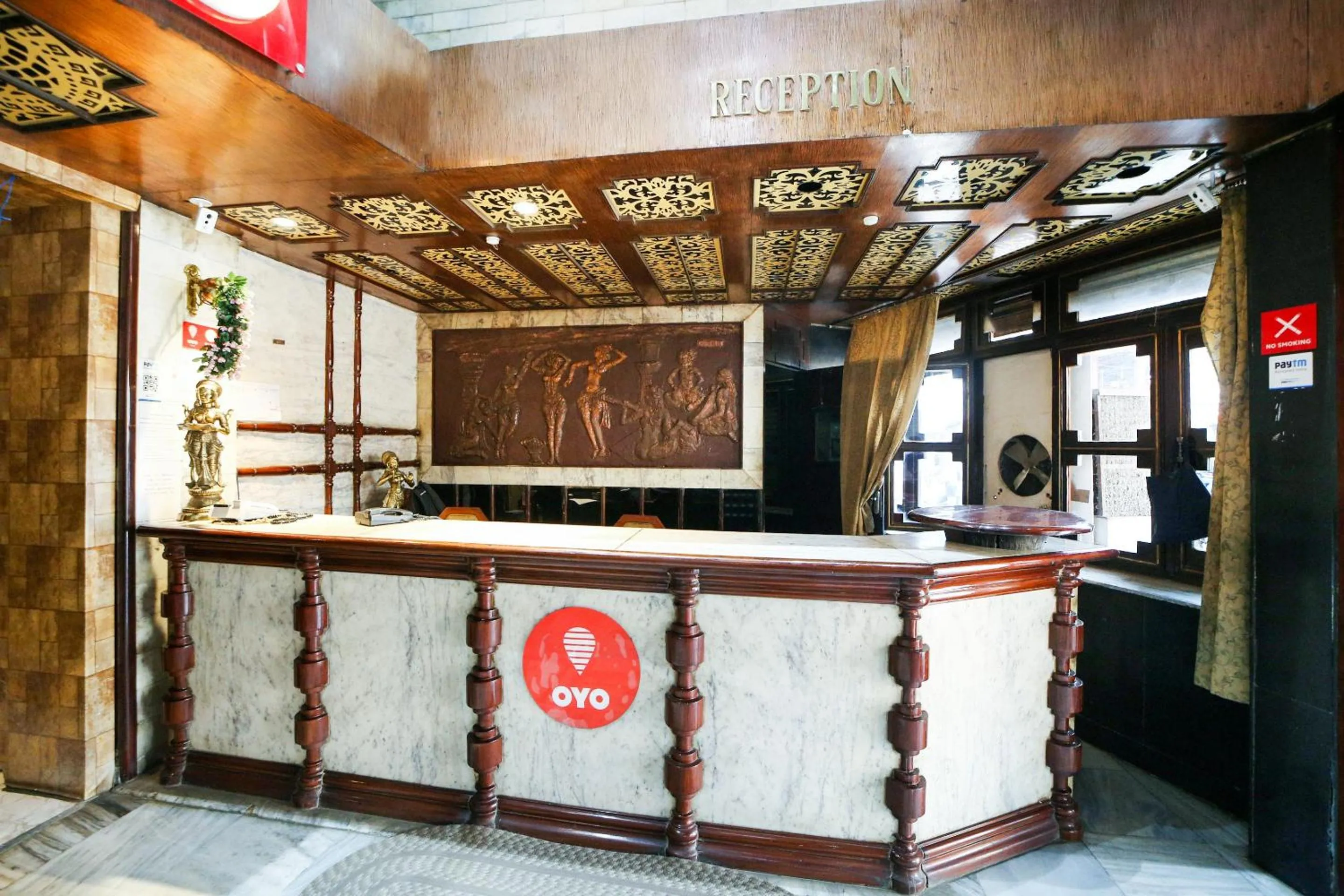 Lobby or reception in Hotel Utsav