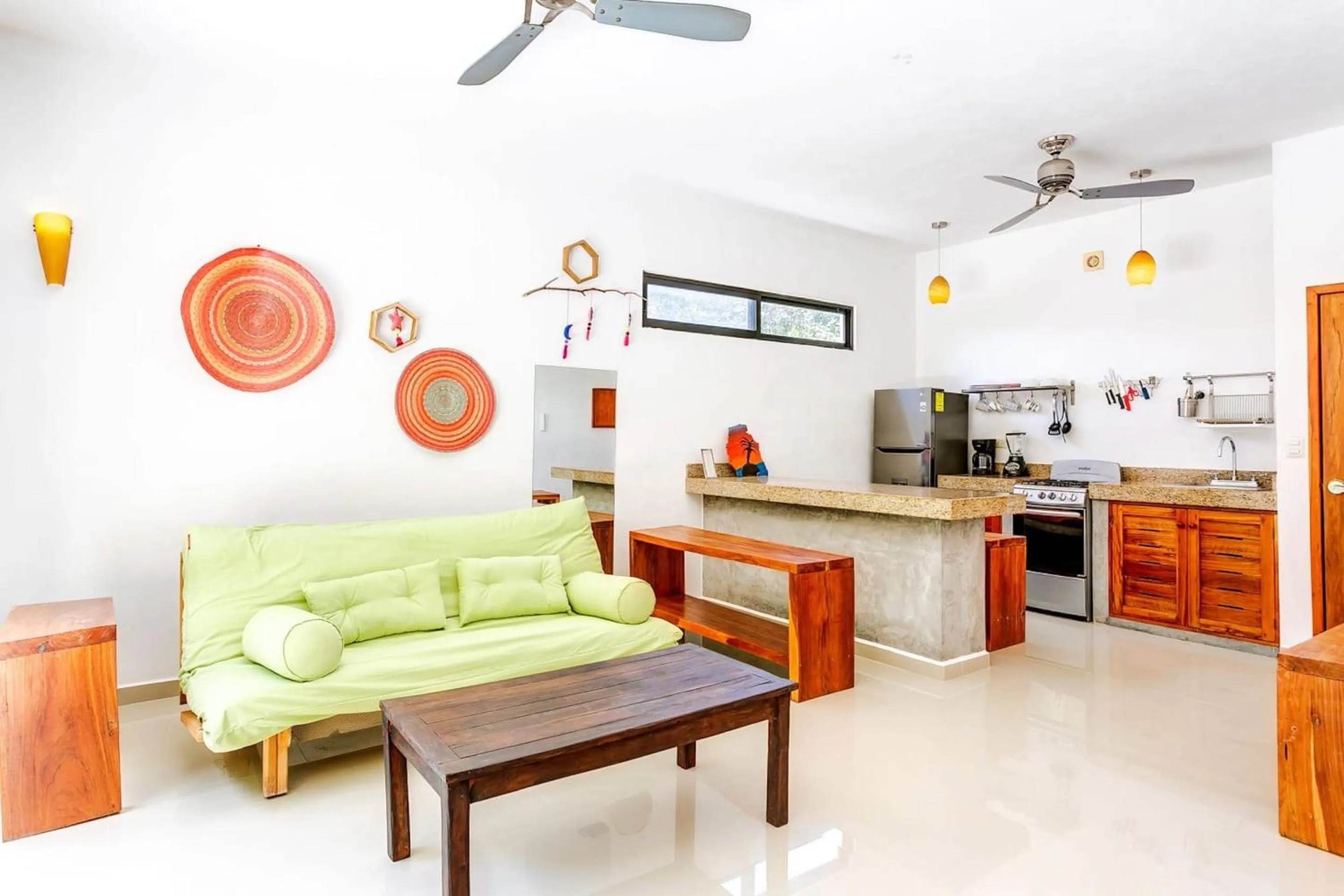 Living room in Stay in the Heart of Tulum - best location in Town
