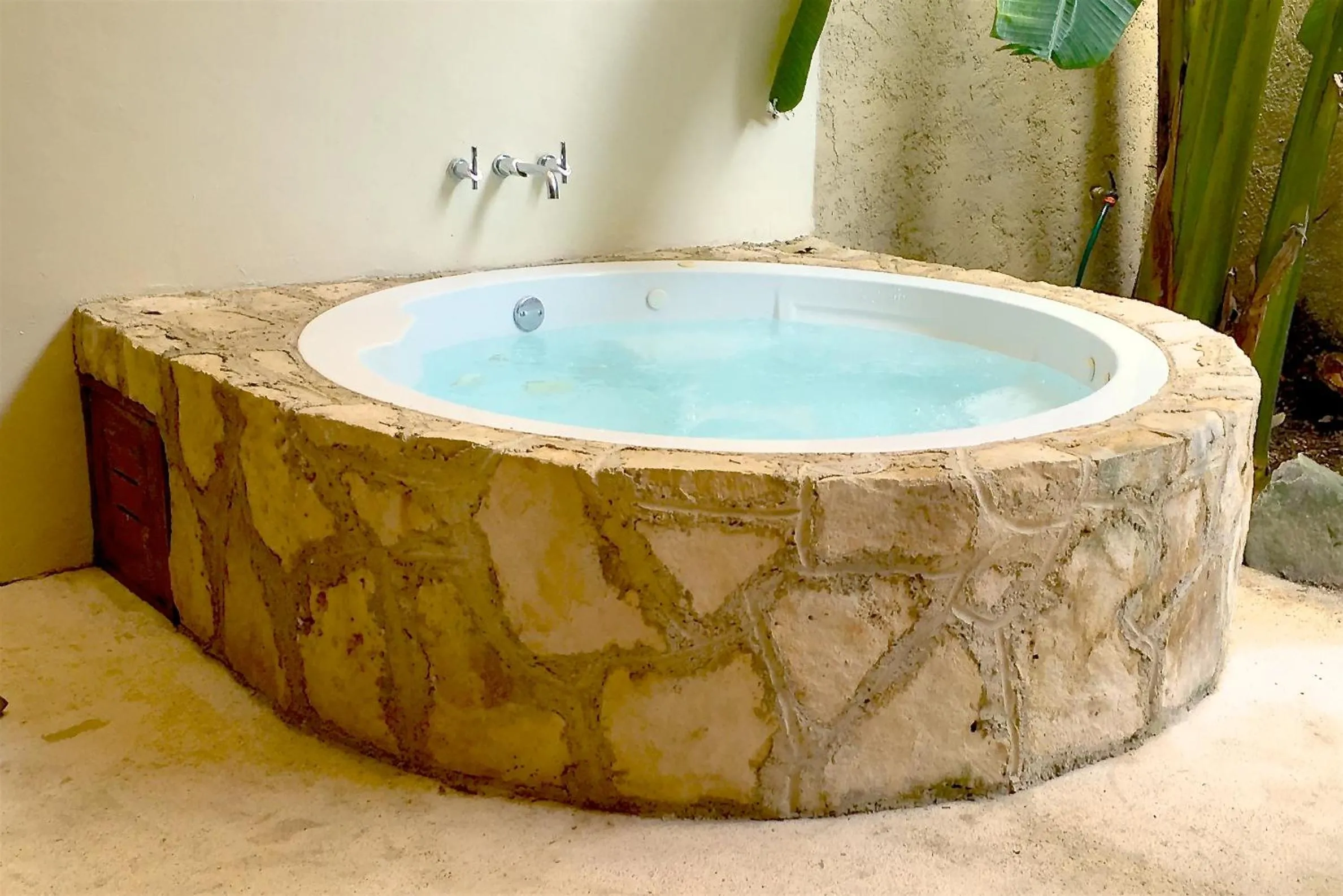 Hot Tub in Stay in the Heart of Tulum - best location in Town