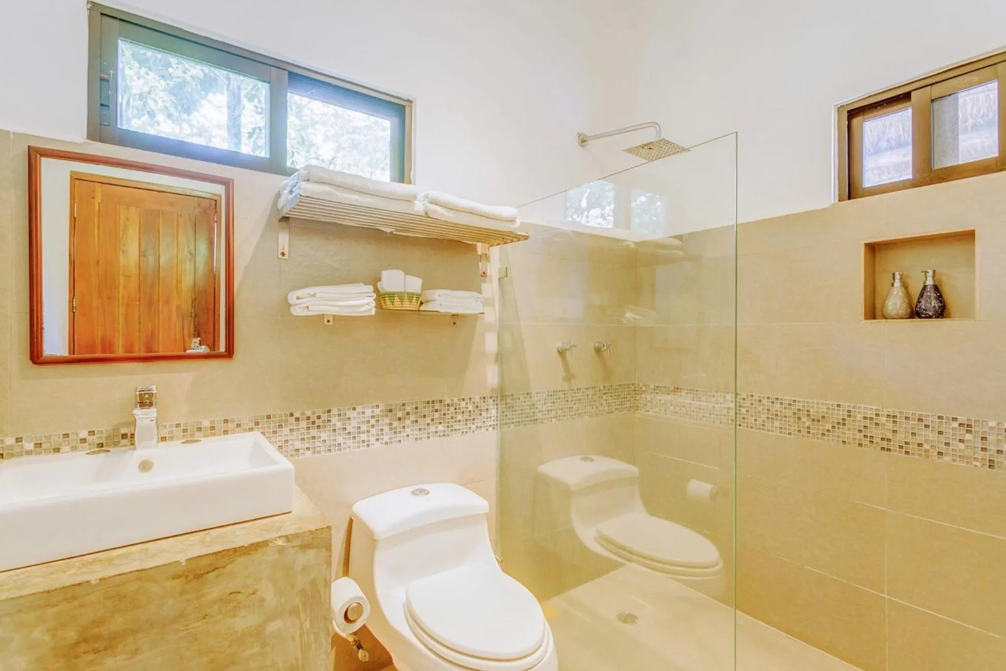 Shower in Stay in the Heart of Tulum - best location in Town