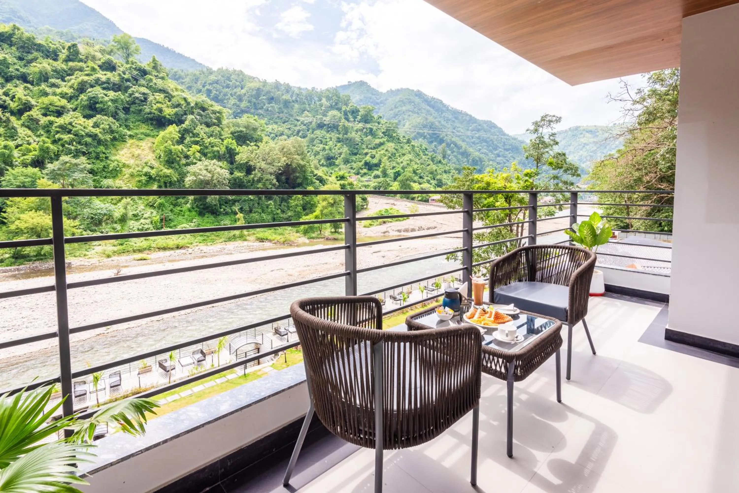 Property building in DLS Divine River Resort and Spa, Rishikesh