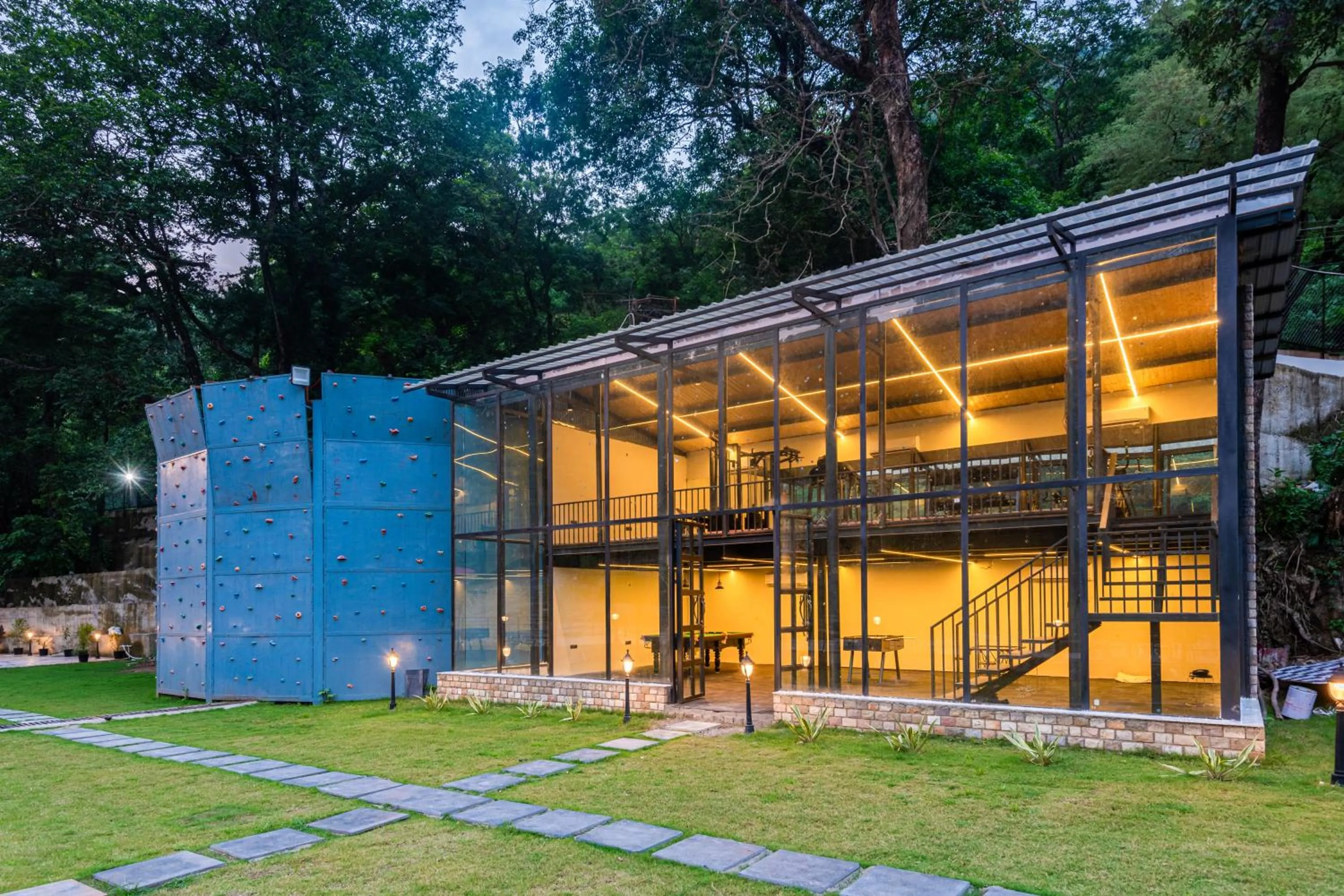 Property building in DLS Divine River Resort and Spa, Rishikesh