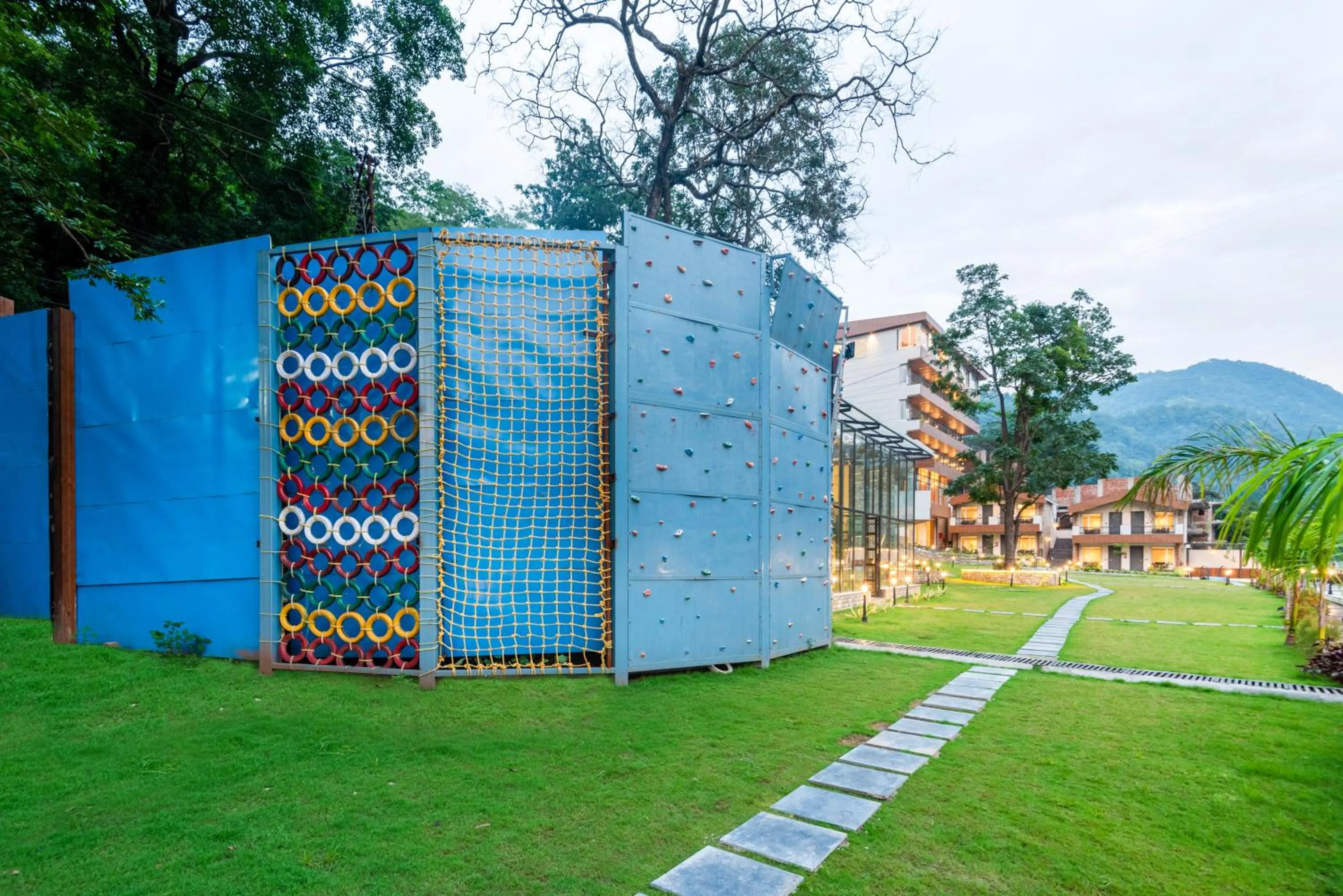 Property building in DLS Divine River Resort and Spa, Rishikesh