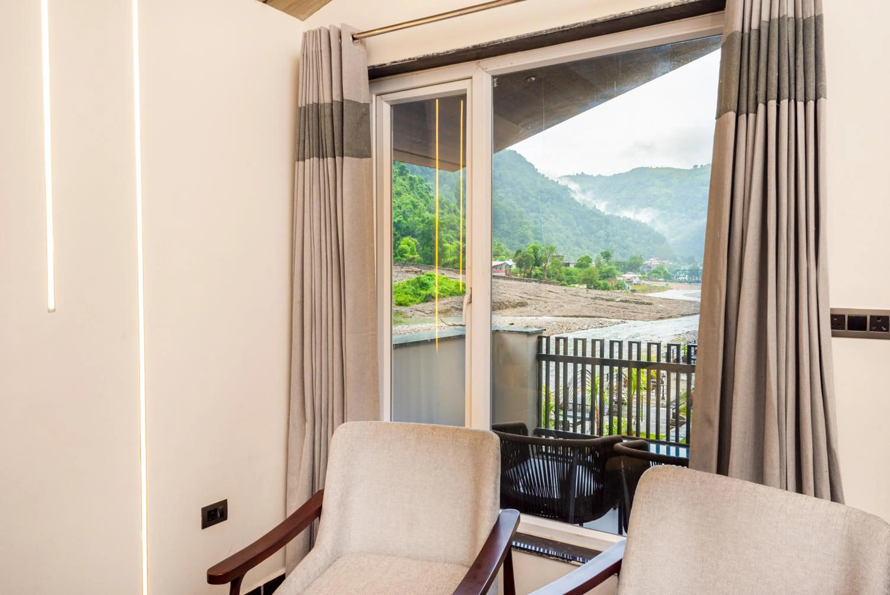 View (from property/room) in DLS Divine River Resort and Spa, Rishikesh