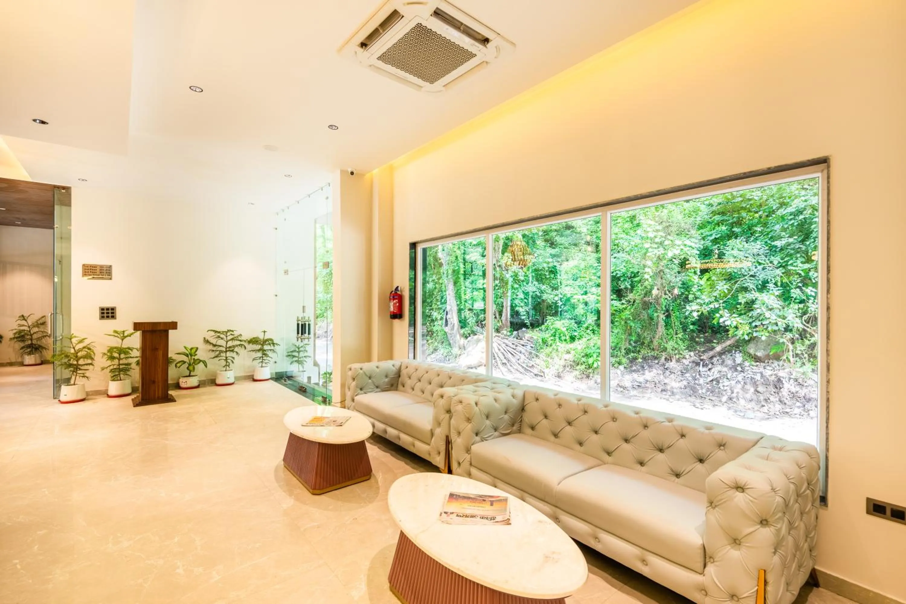 Lobby or reception in DLS Divine River Resort and Spa, Rishikesh