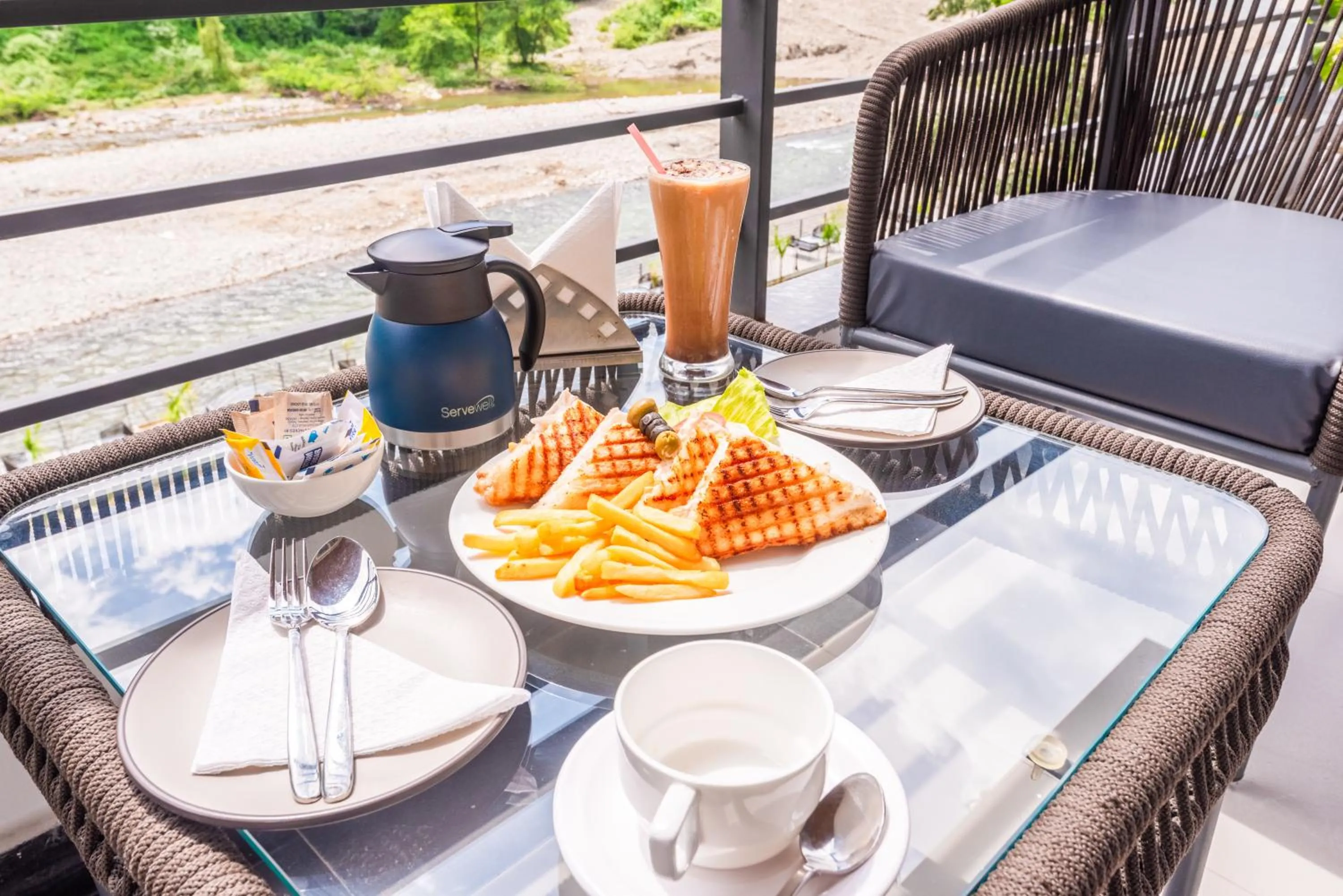 Property building in DLS Divine River Resort and Spa, Rishikesh