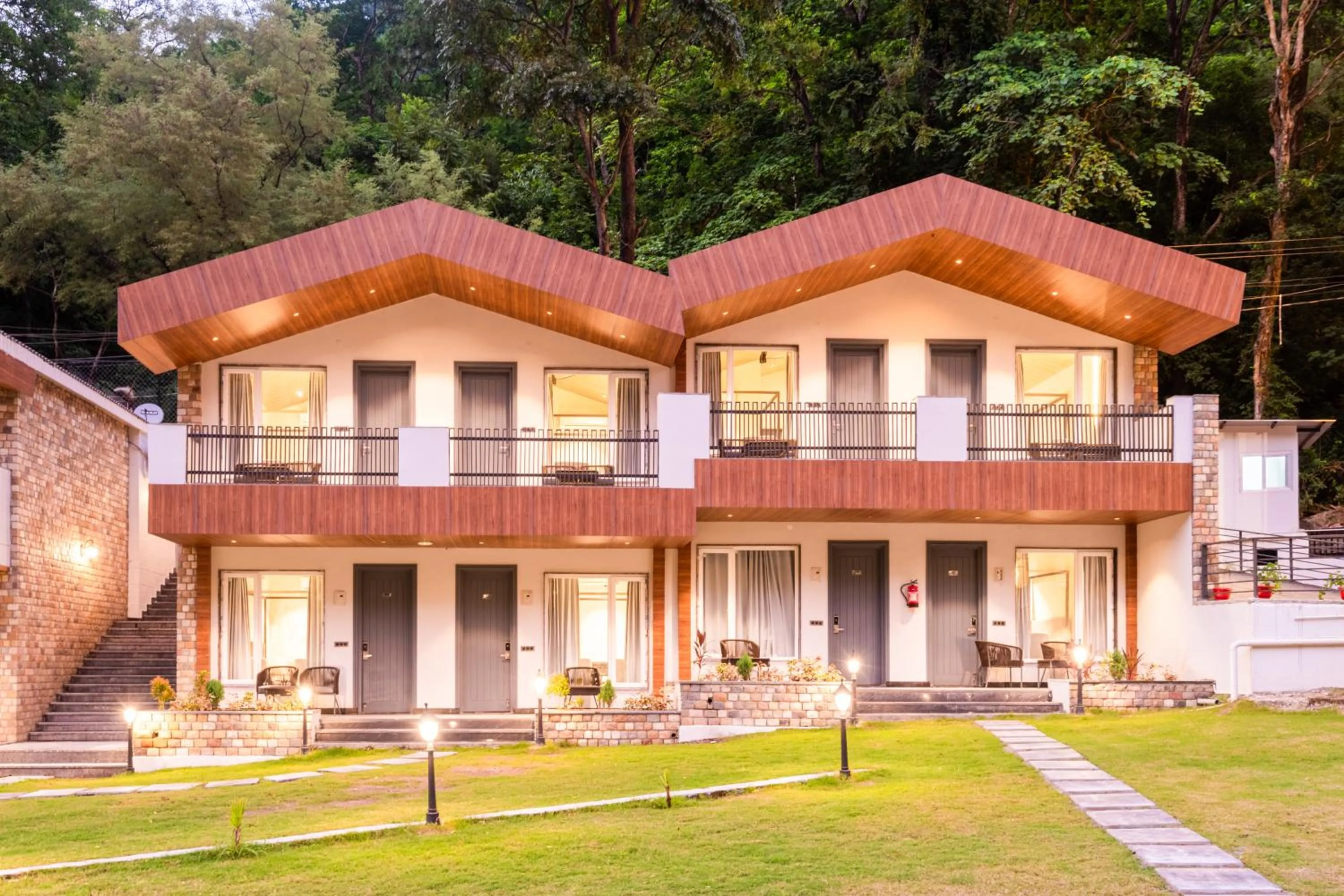 Property building in DLS Divine River Resort and Spa, Rishikesh