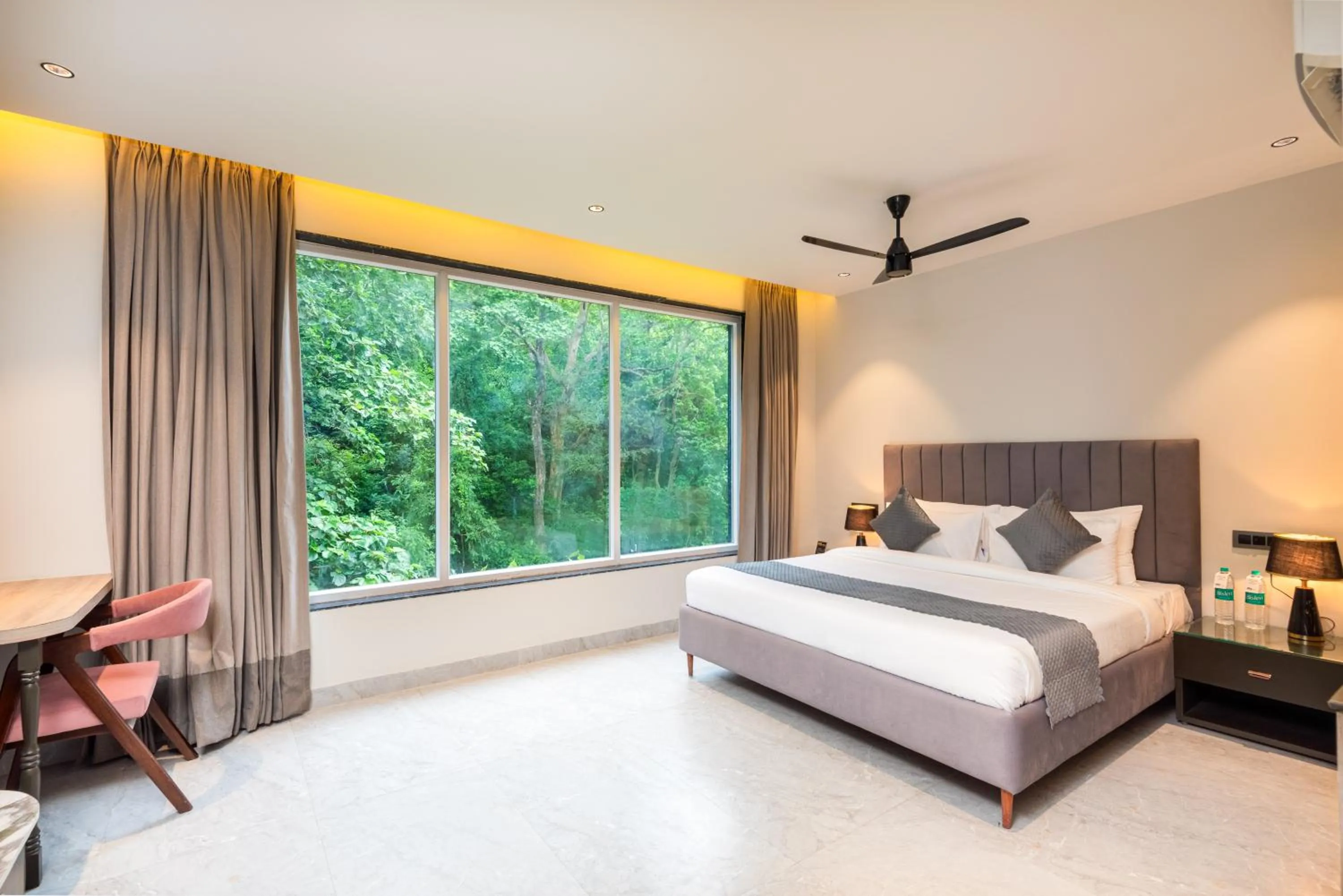 Bedroom, Bed in DLS Divine River Resort and Spa, Rishikesh