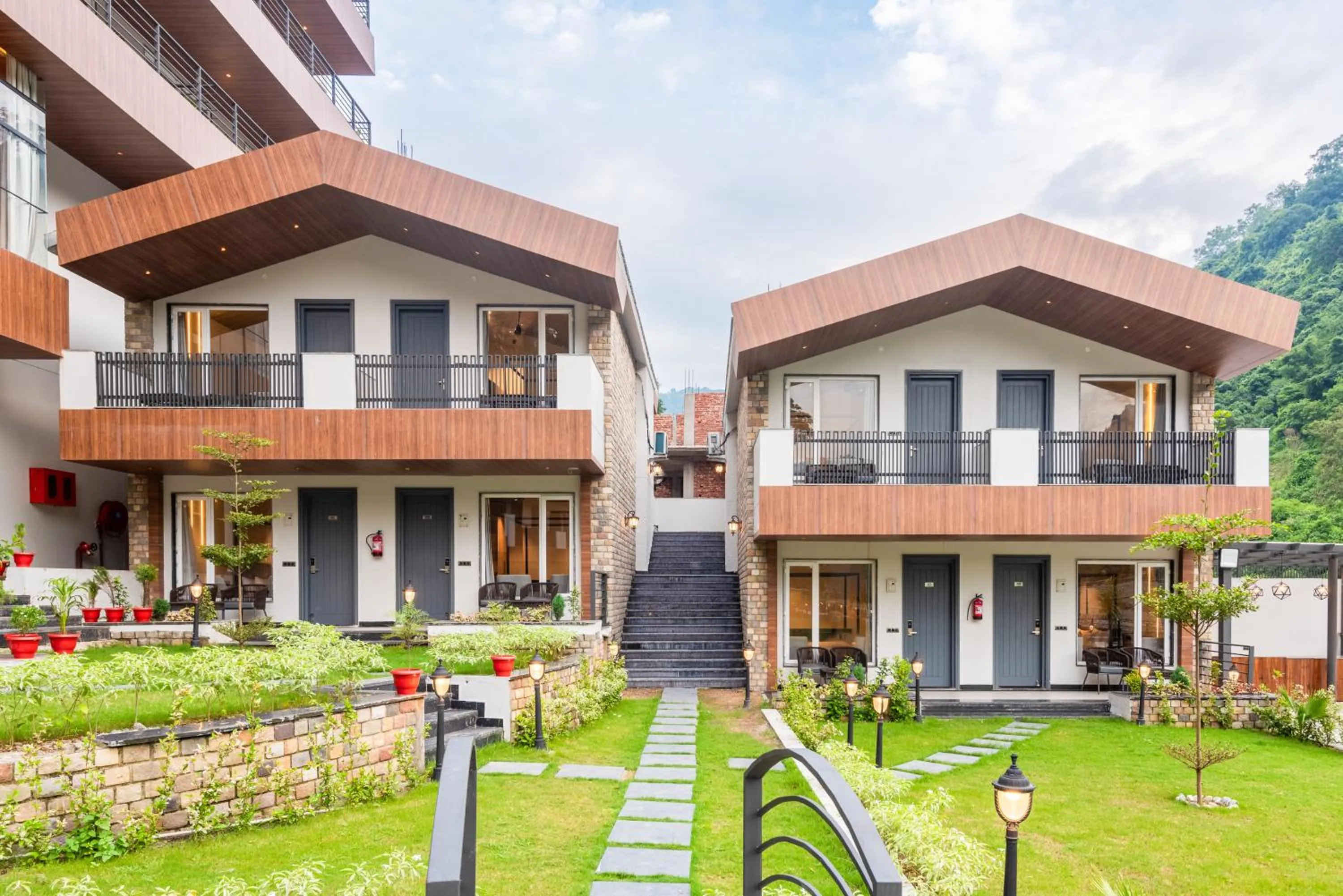 Property building in DLS Divine River Resort and Spa, Rishikesh