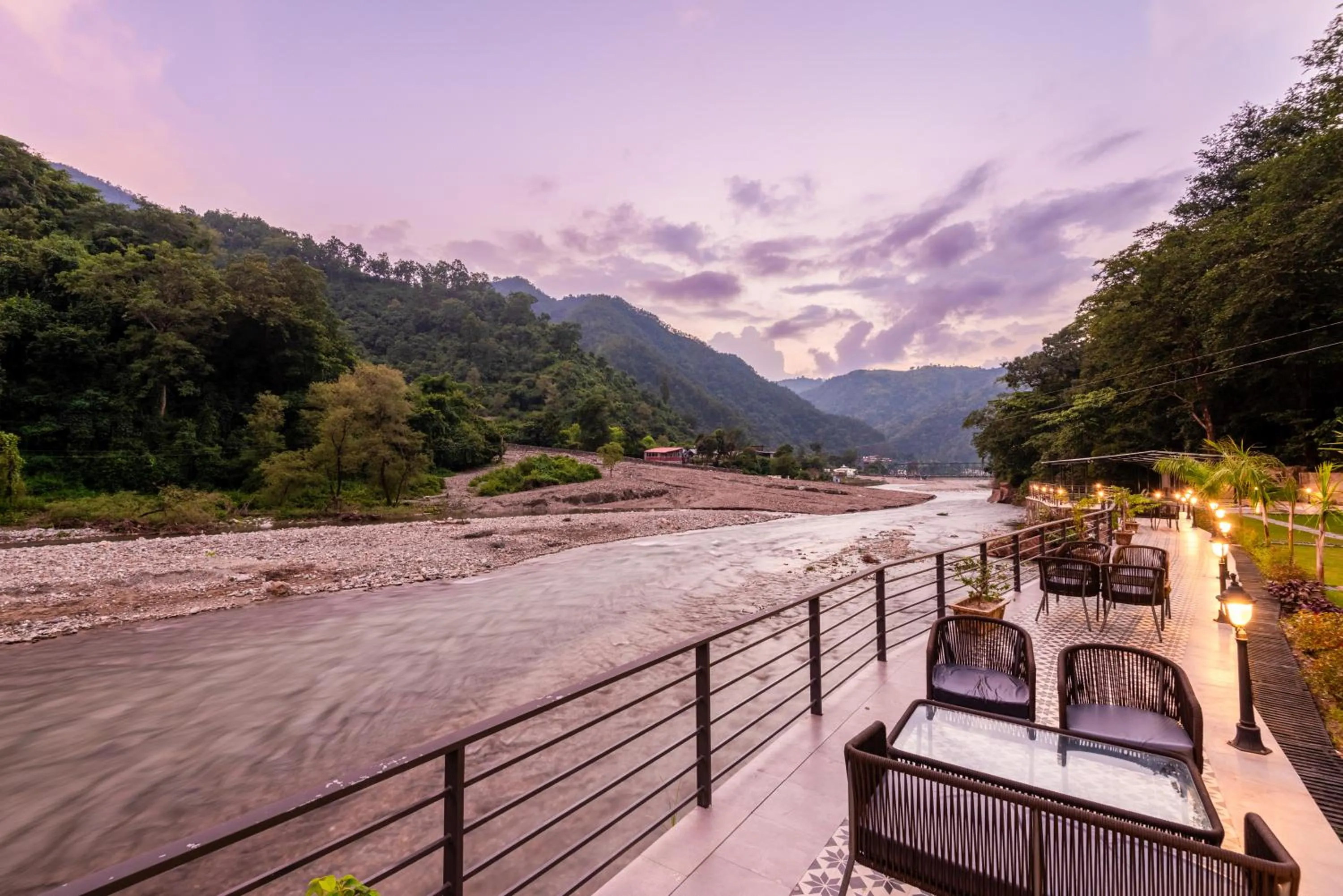 Property building in DLS Divine River Resort and Spa, Rishikesh