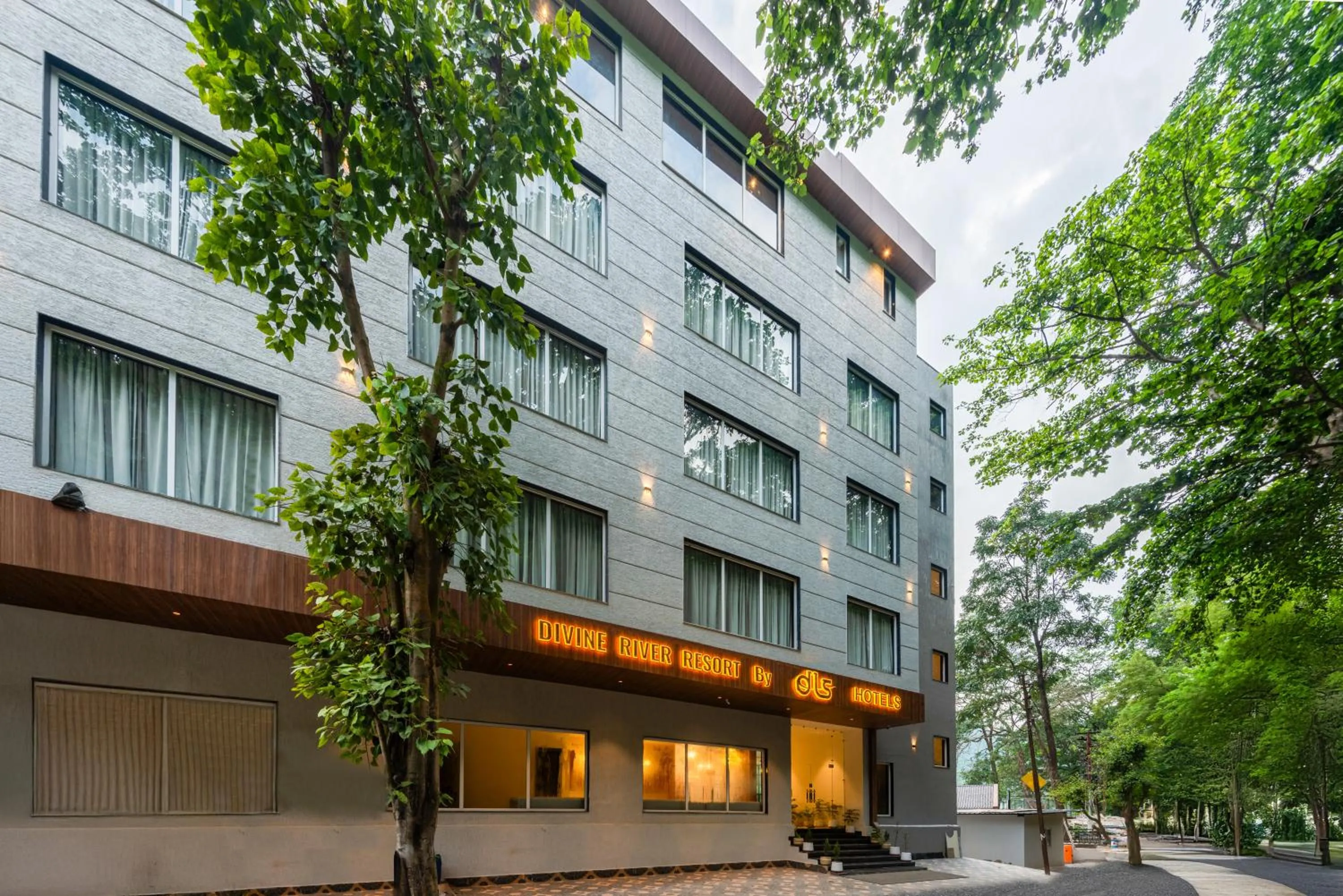 Property building in DLS Divine River Resort and Spa, Rishikesh