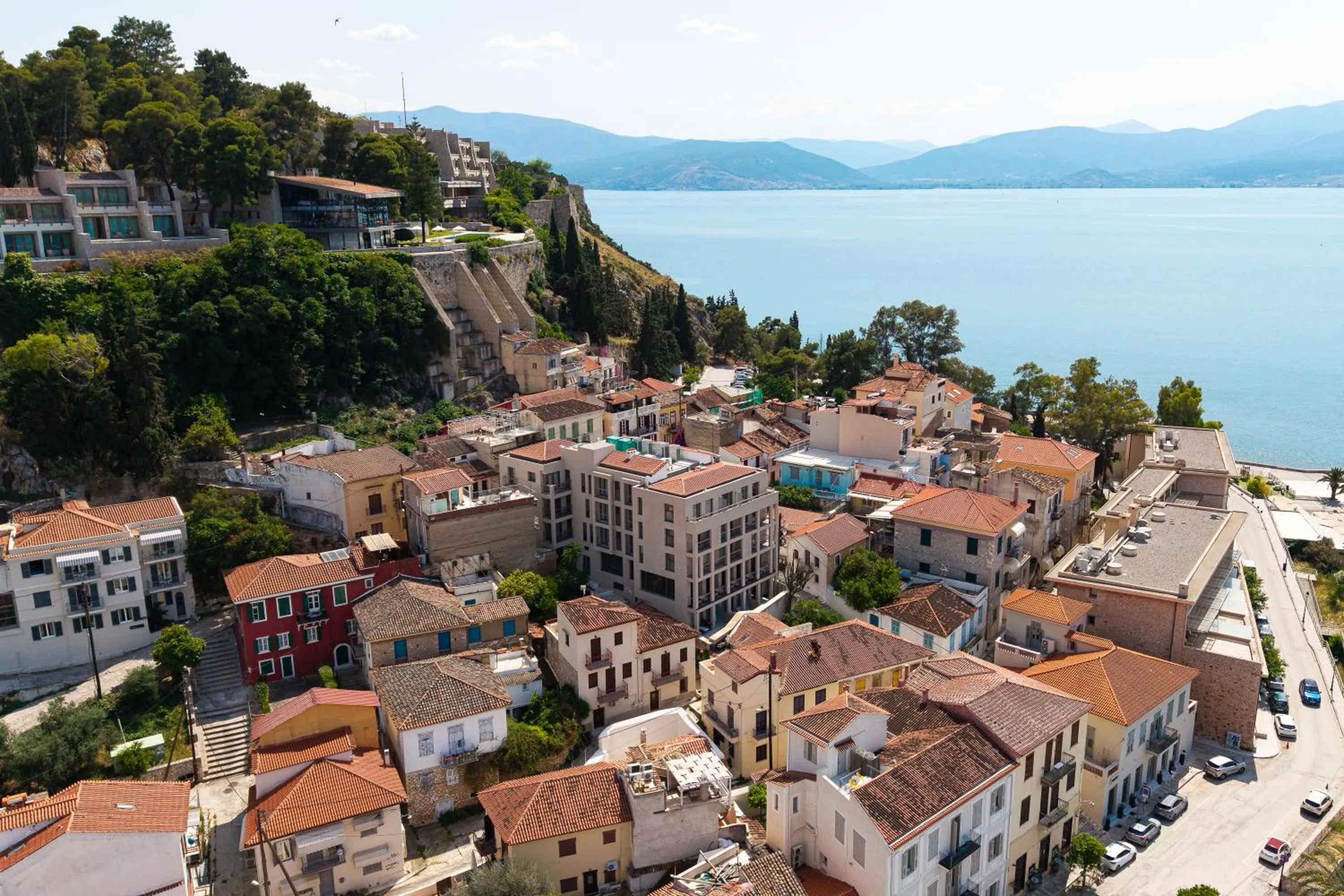 City view in Naus Hotel