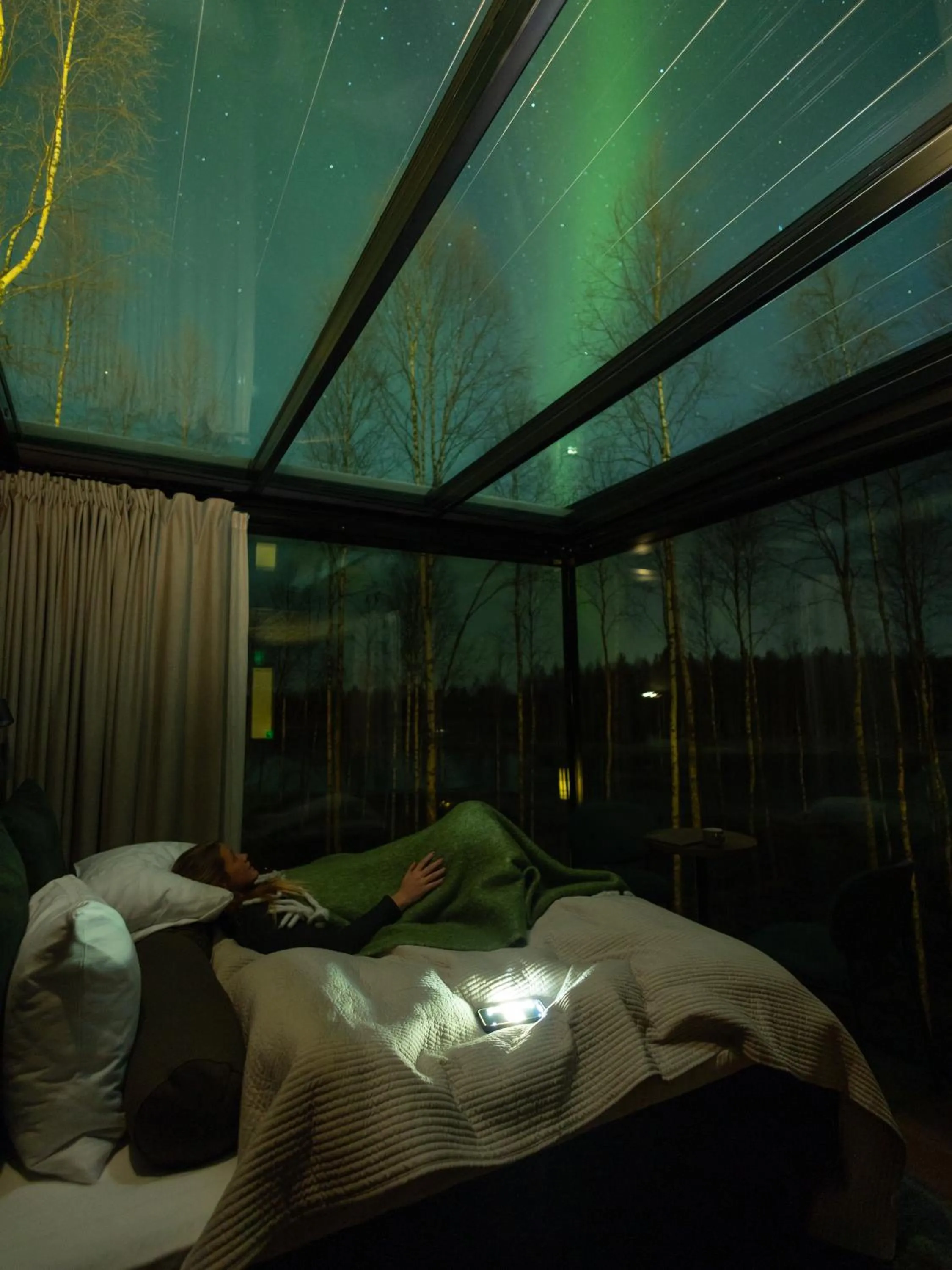 Property building, Bed in Silver Birch Resort Lapland