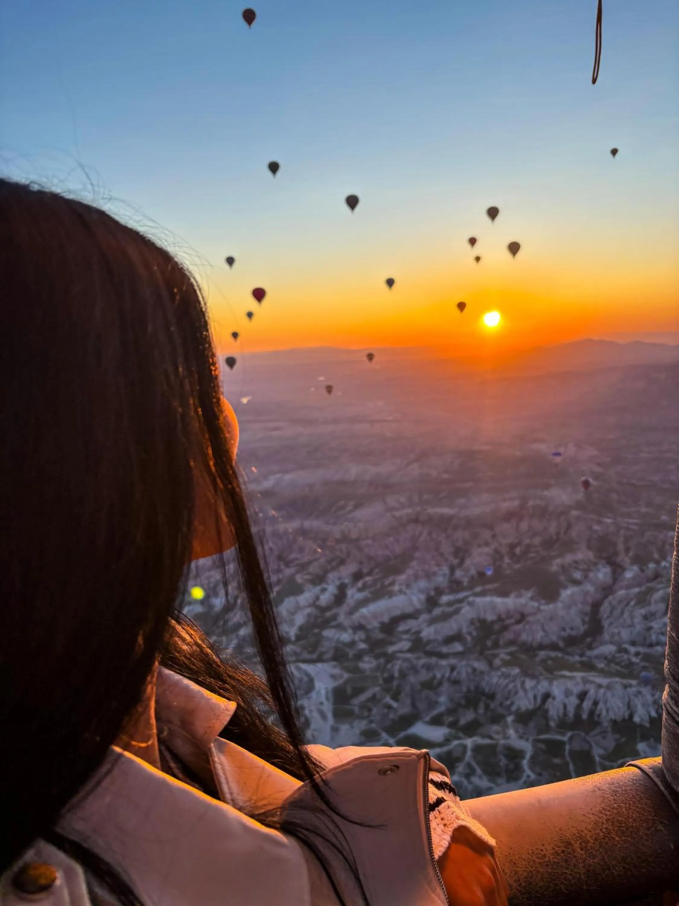Sunrise in Gala Cave Cappadocia