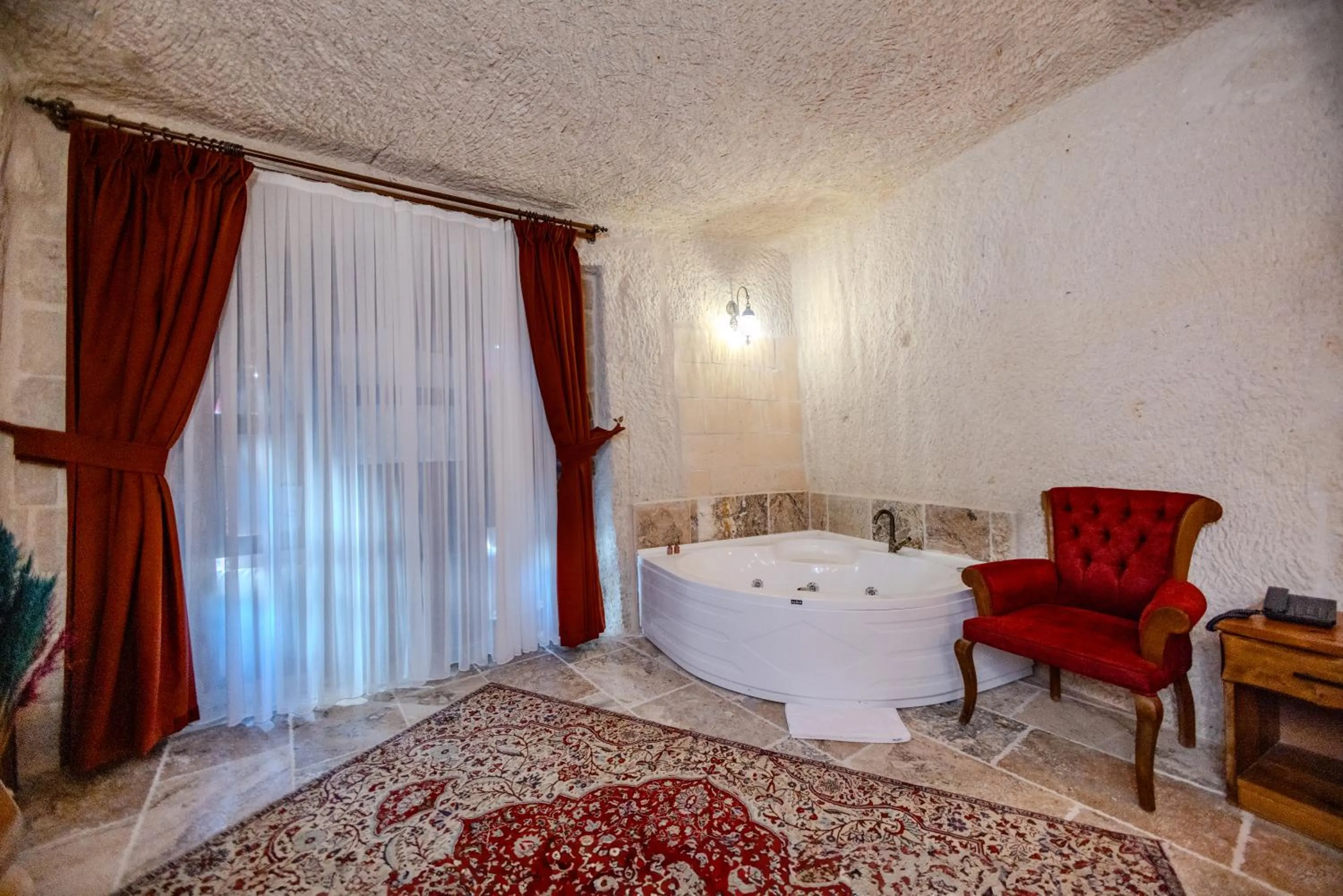 Living room in Gala Cave Cappadocia