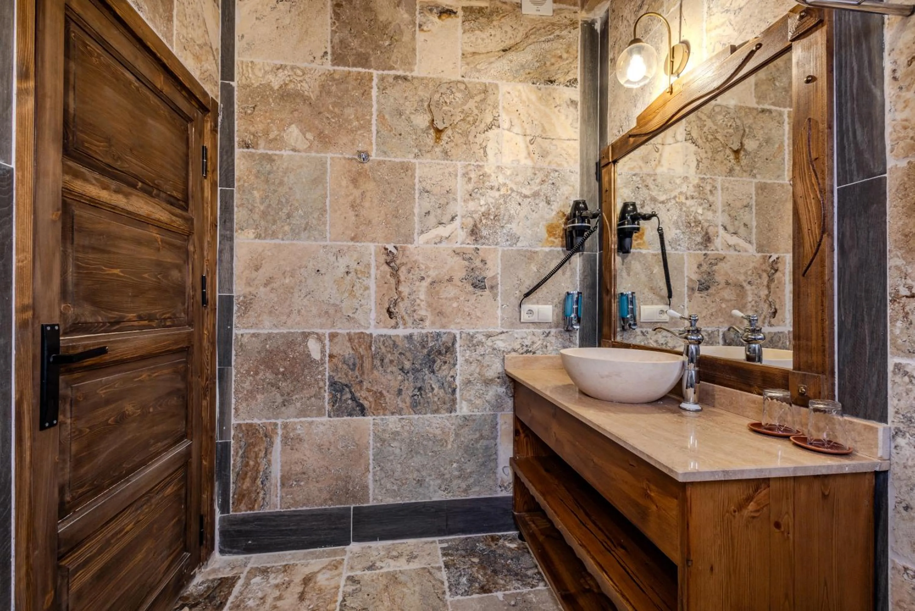 Shower in Gala Cave Cappadocia