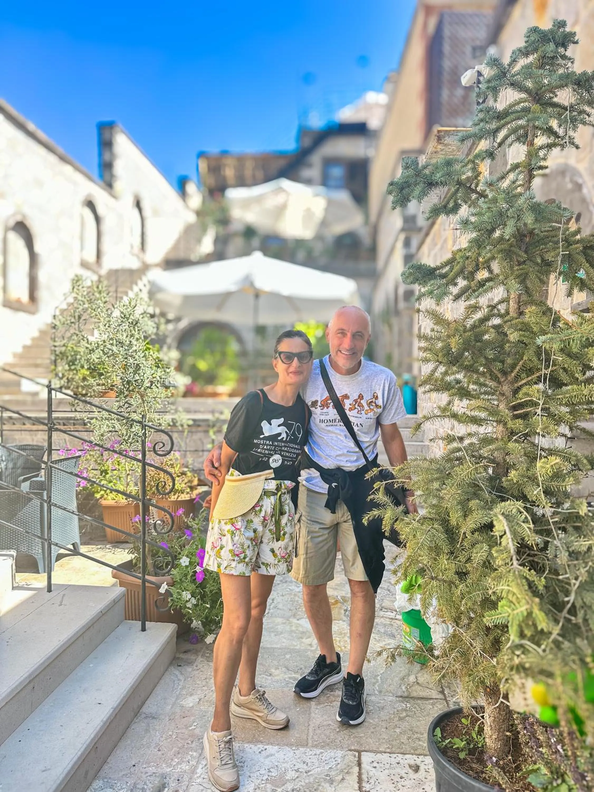 Garden in Gala Cave Cappadocia